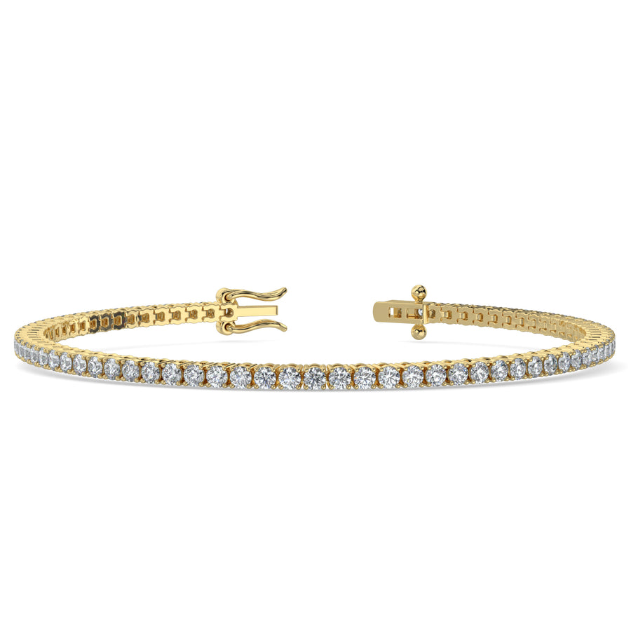 3ct Line Tennis Bracelet