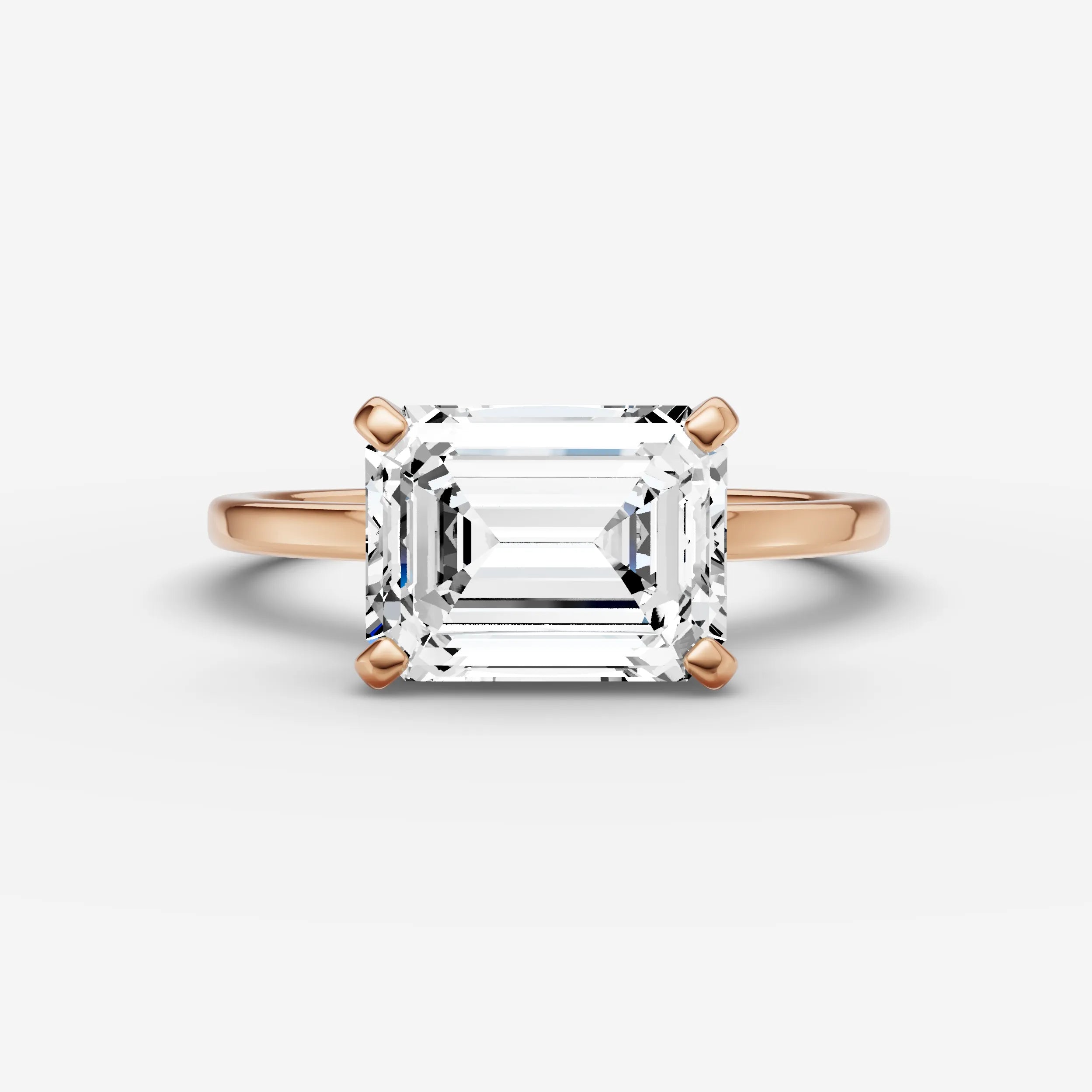 East West Solitaire - Emerald