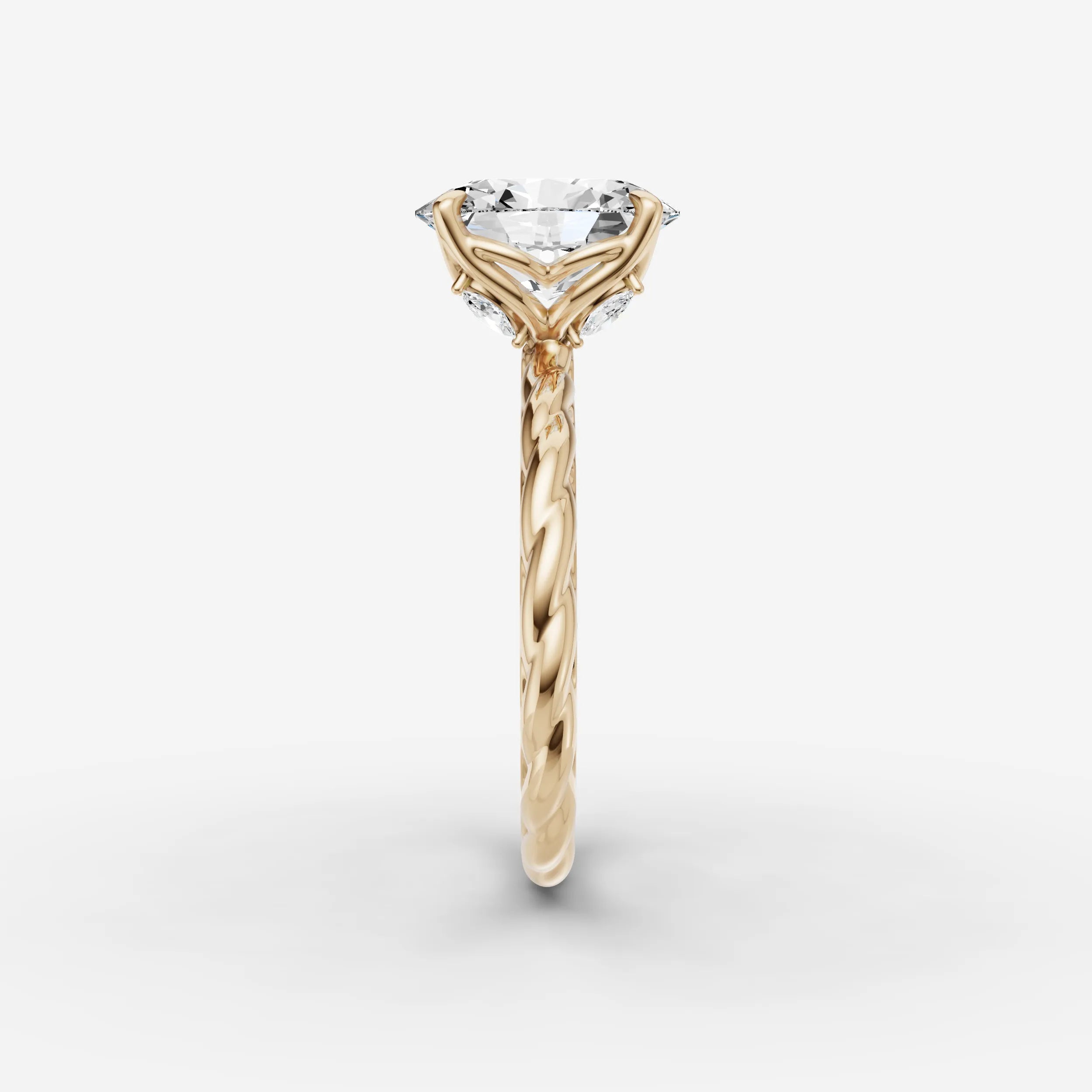 Twisted Shank - Oval