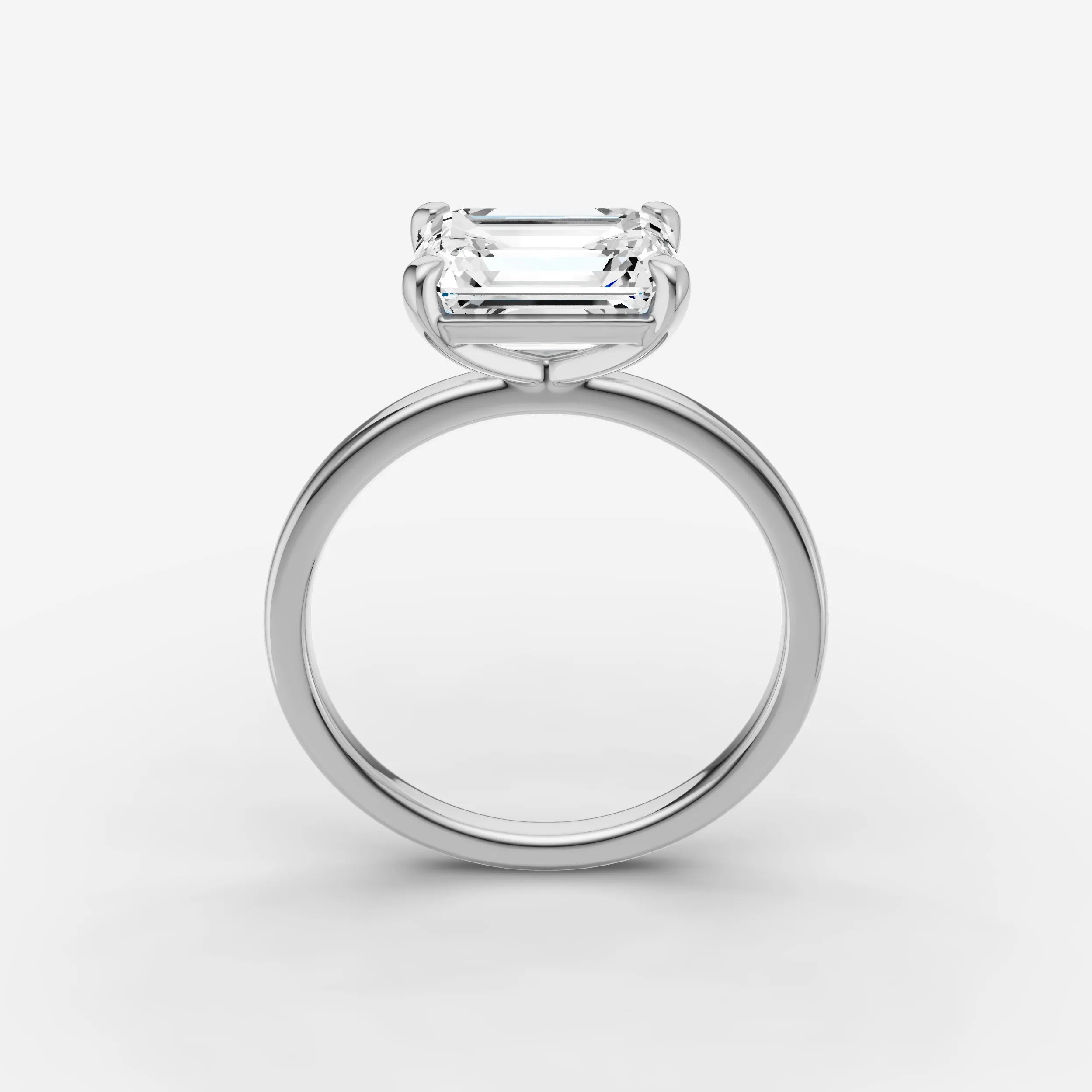 East West Solitaire - Emerald