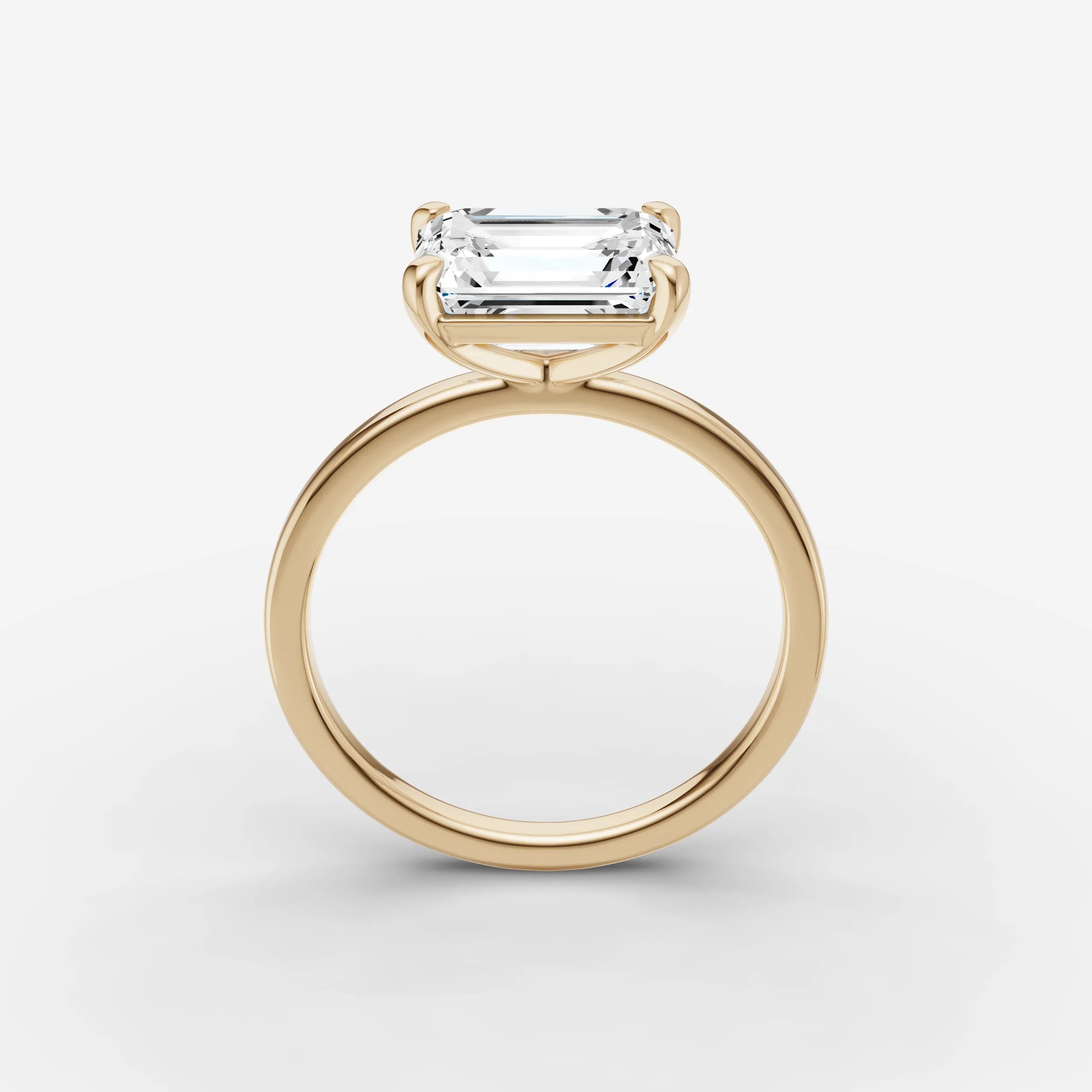 East West Solitaire - Emerald