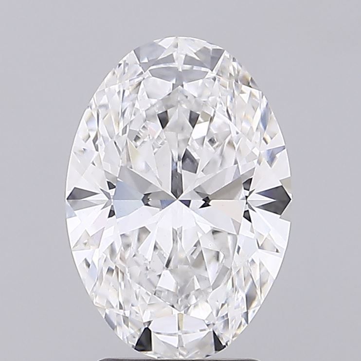 2.83 Carat D-VS1 Oval Lab Diamond