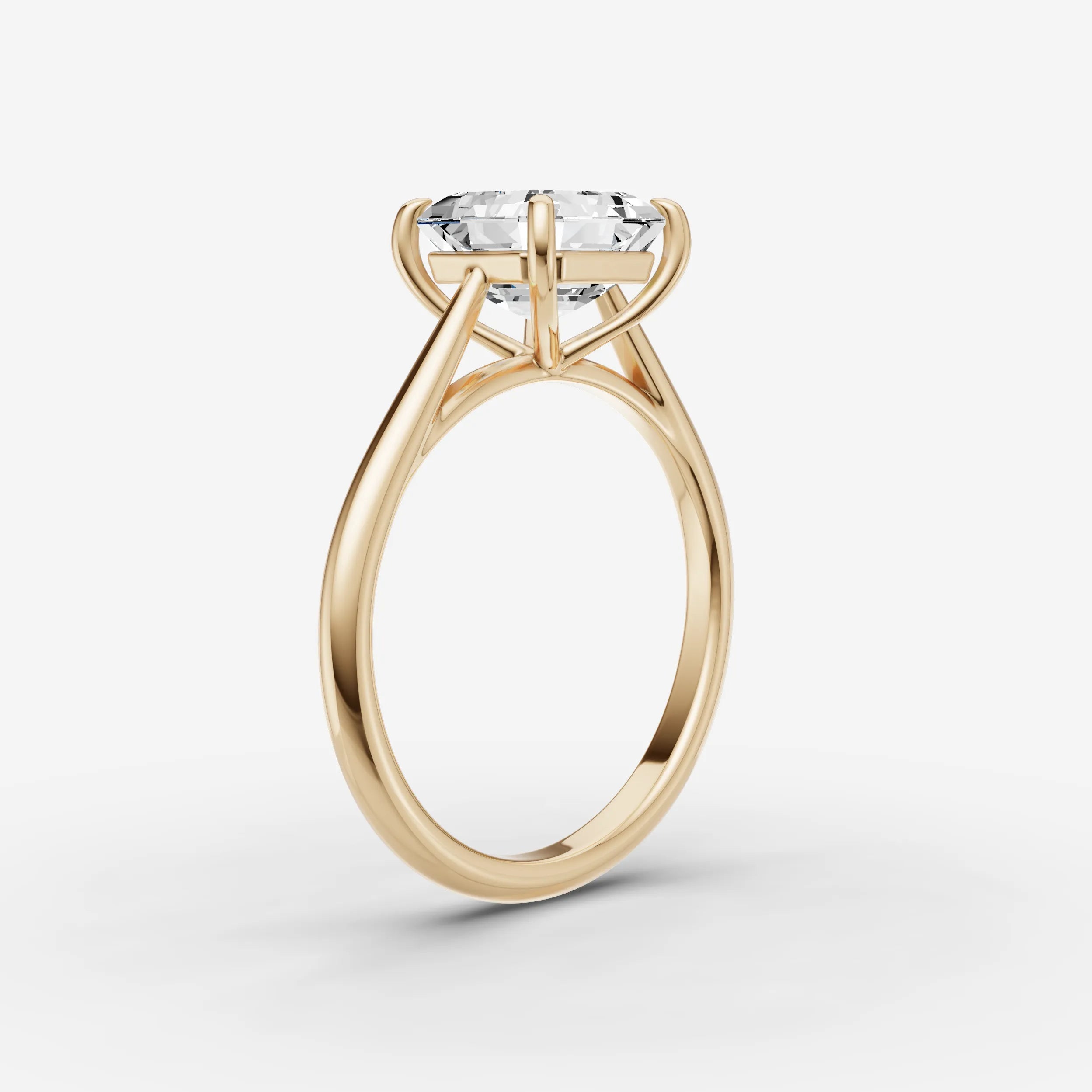Solitaire Cathedral - Asscher