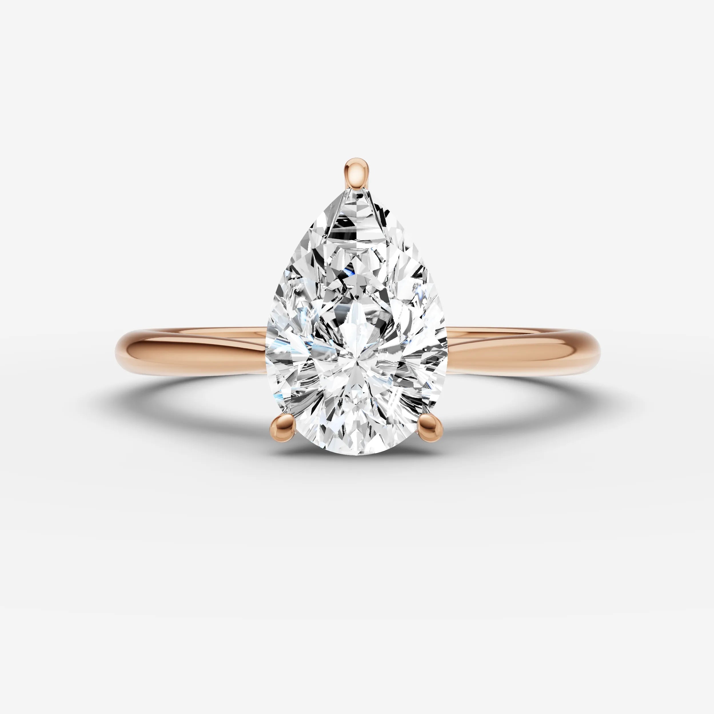 Solitaire Cathedral - Pear