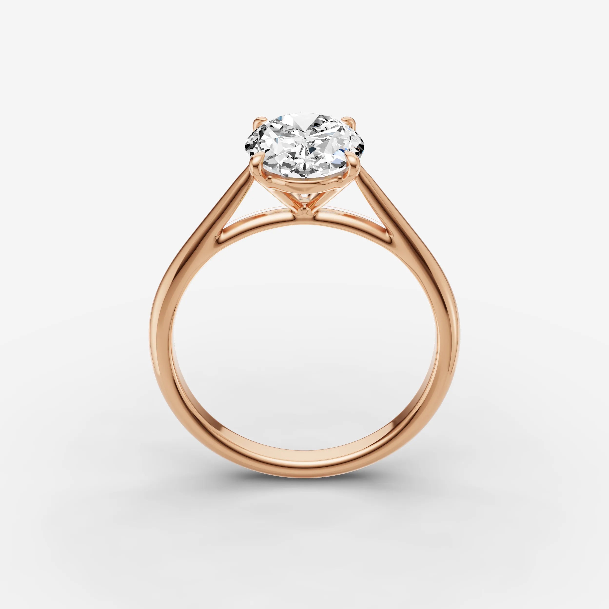 Solitaire Cathedral - Oval