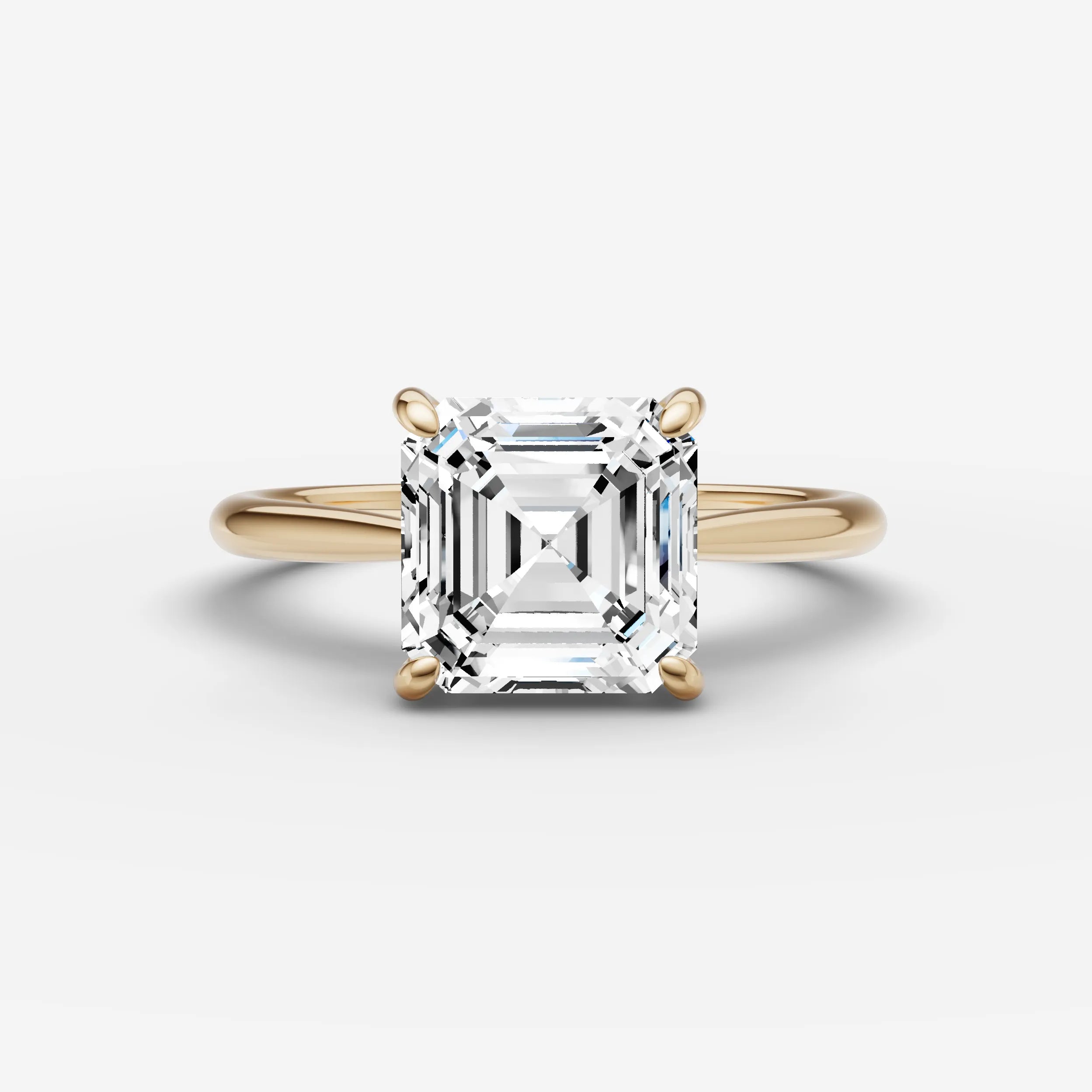 Solitaire Cathedral - Asscher