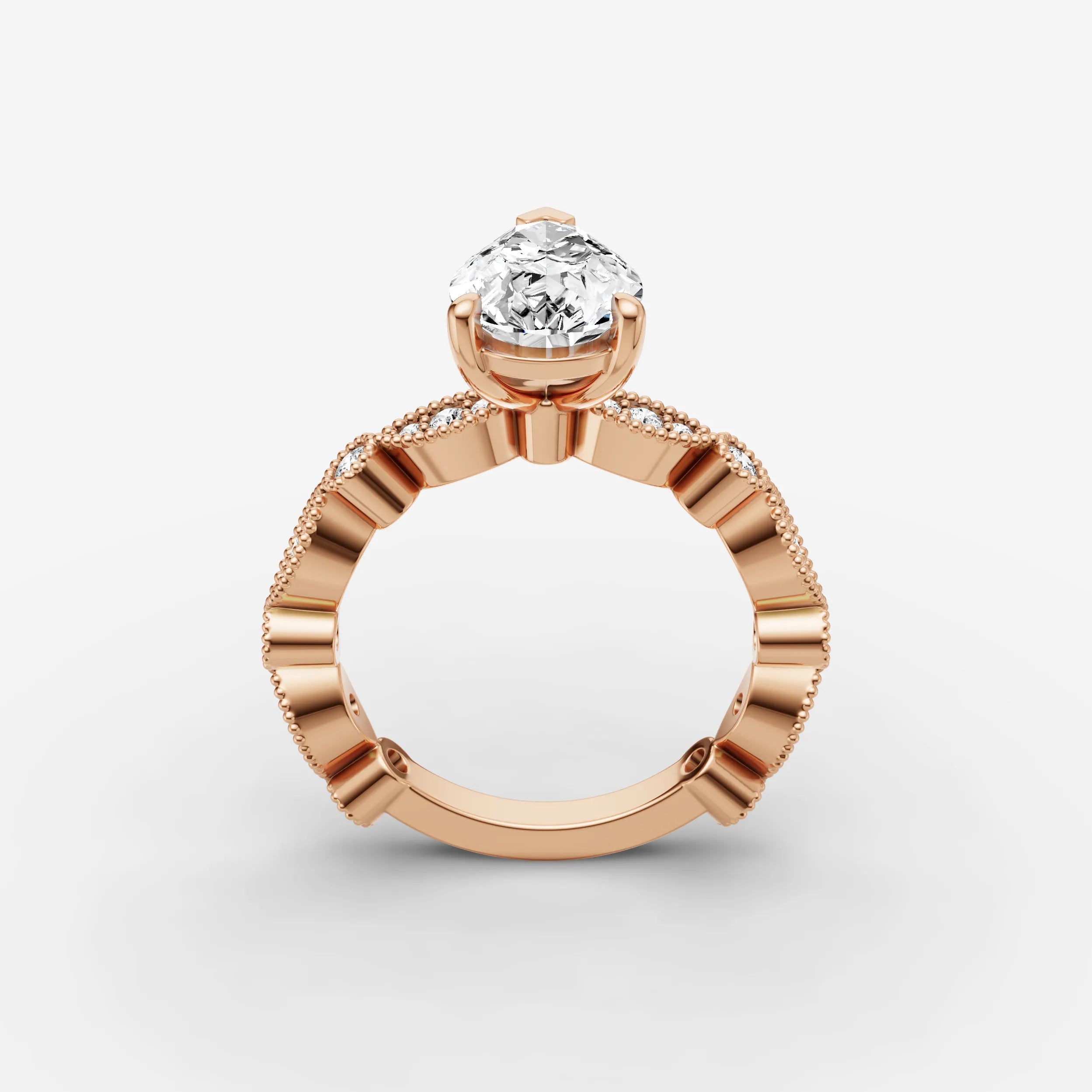 Vintage Pave - Pear
