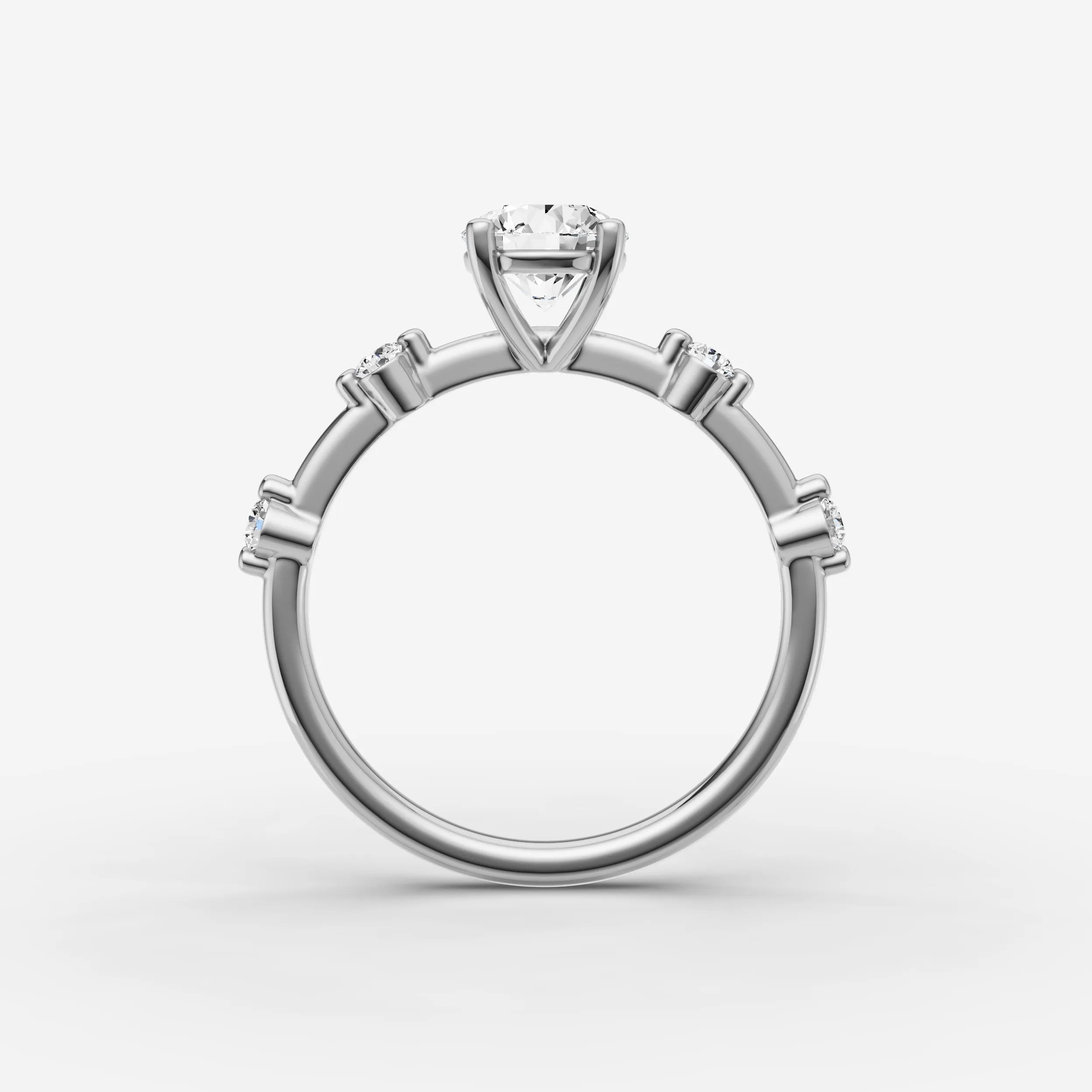 Dainty Pave - Round