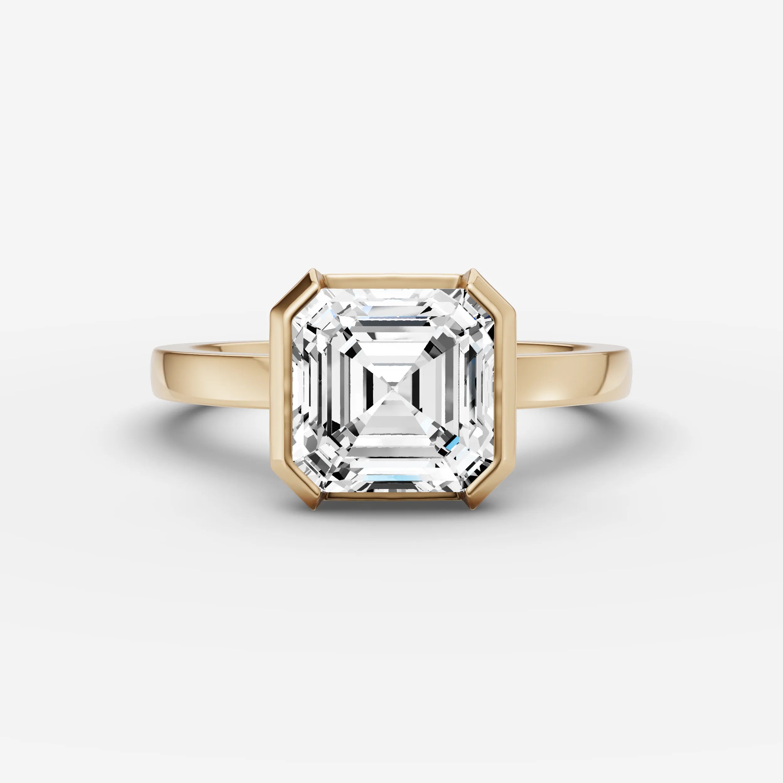 Half Bezel - Asscher