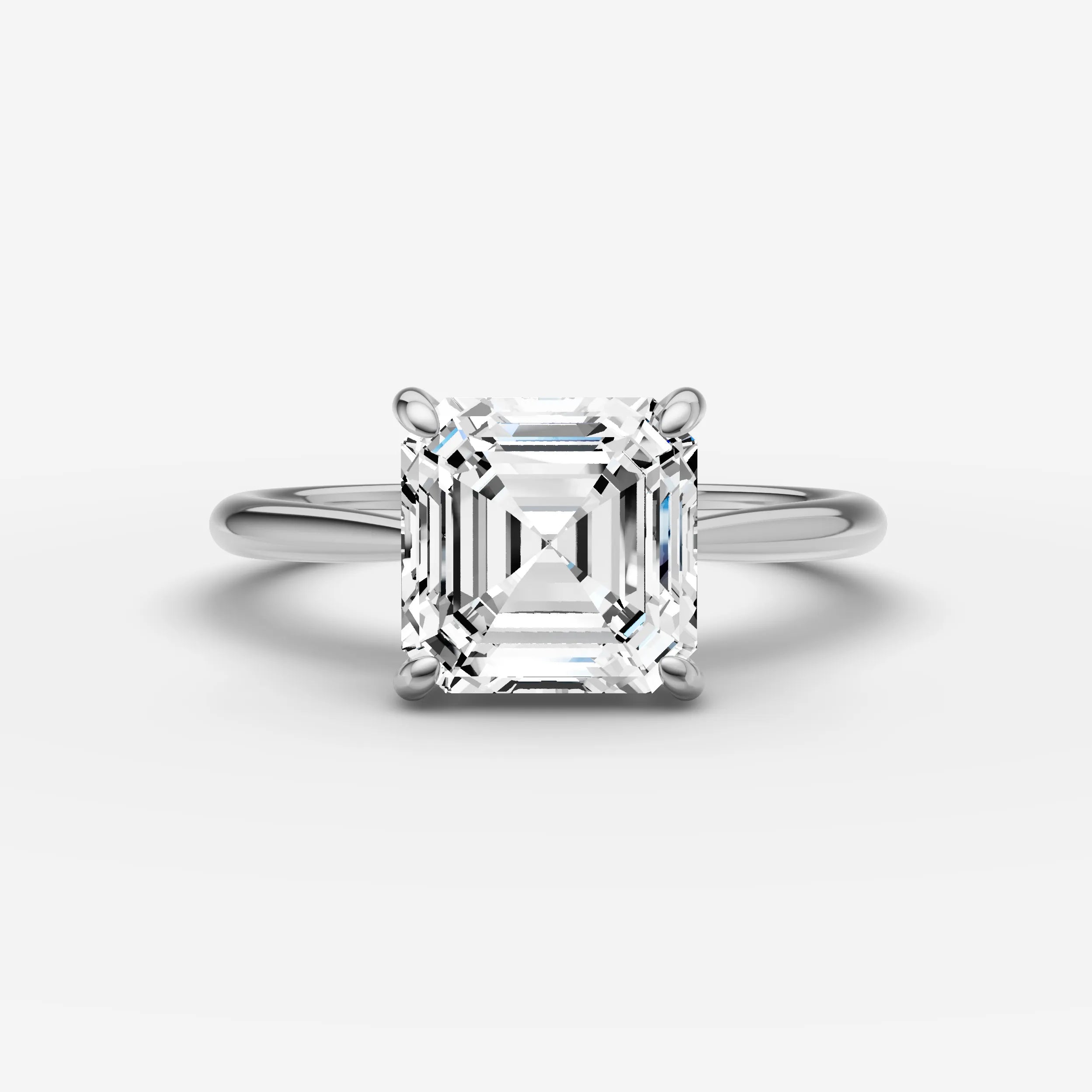 Solitaire Cathedral - Asscher