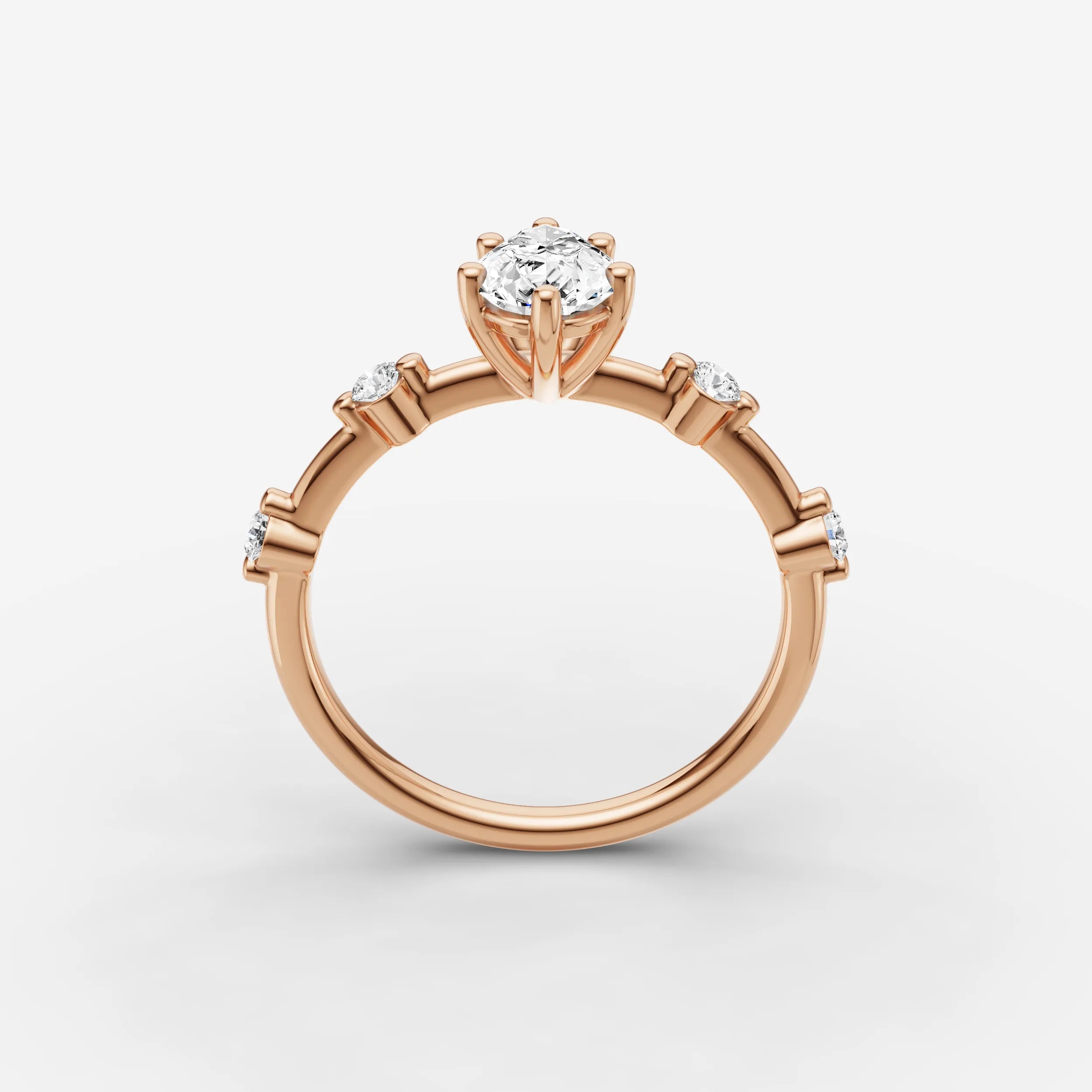 Dainty Pave - Pear