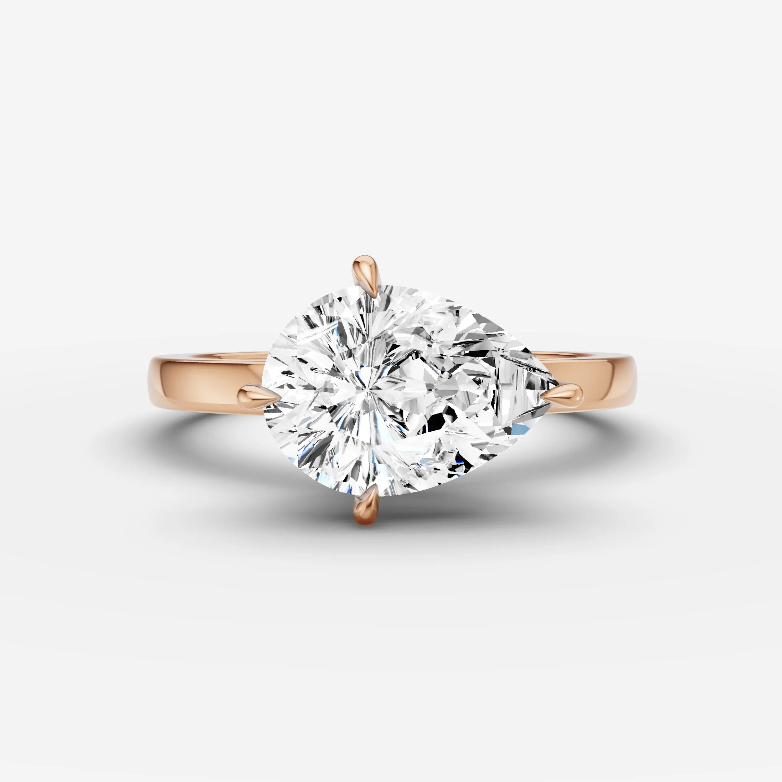 East West Solitaire - Pear