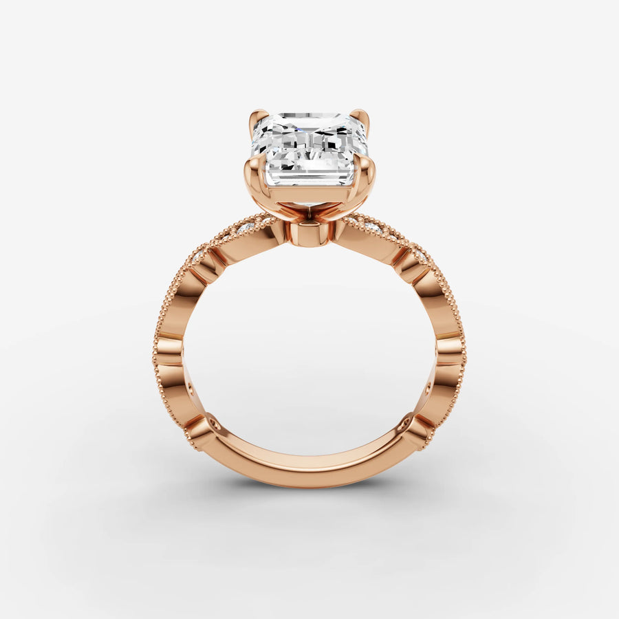 Vintage Pave - Emerald