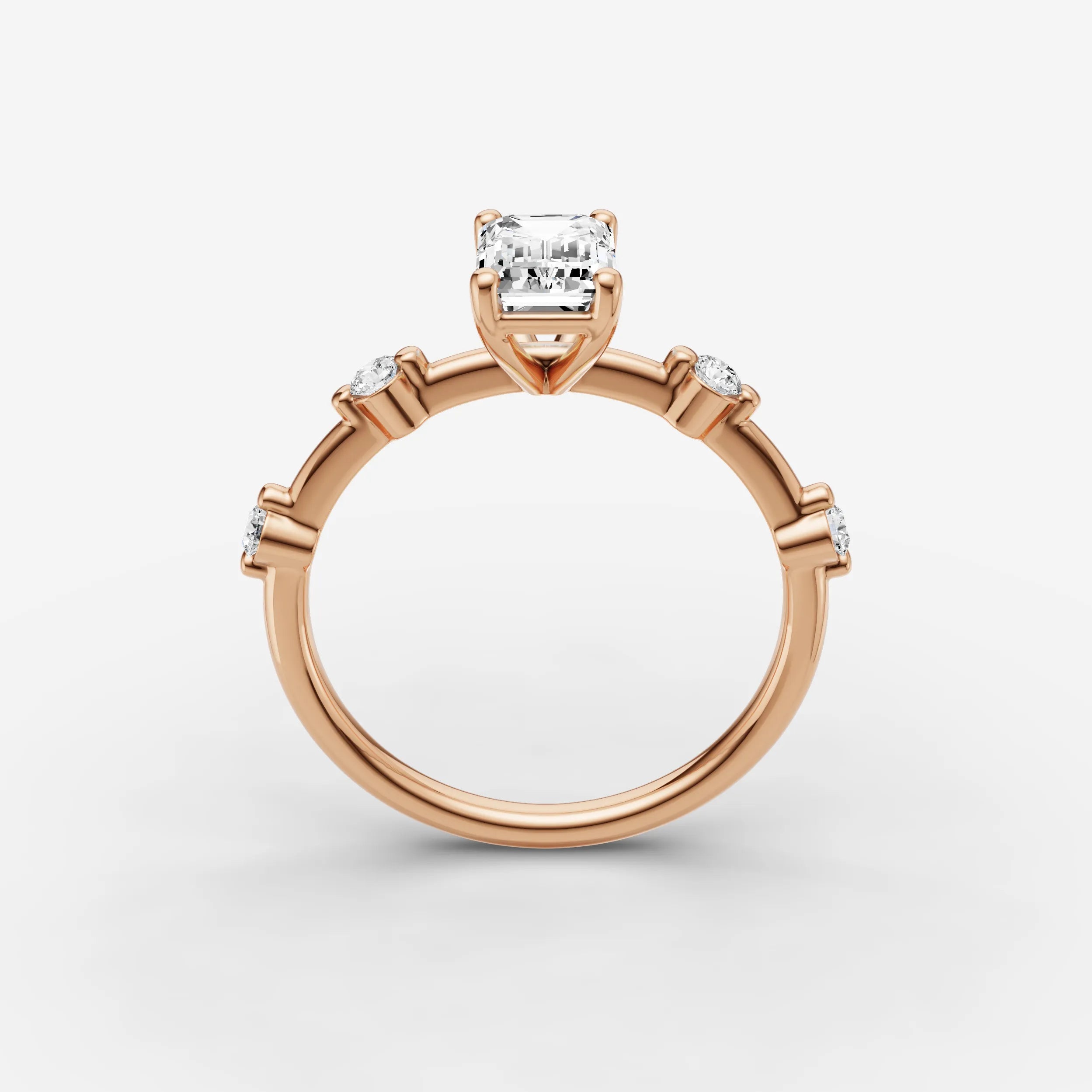 Dainty Pave - Emerald