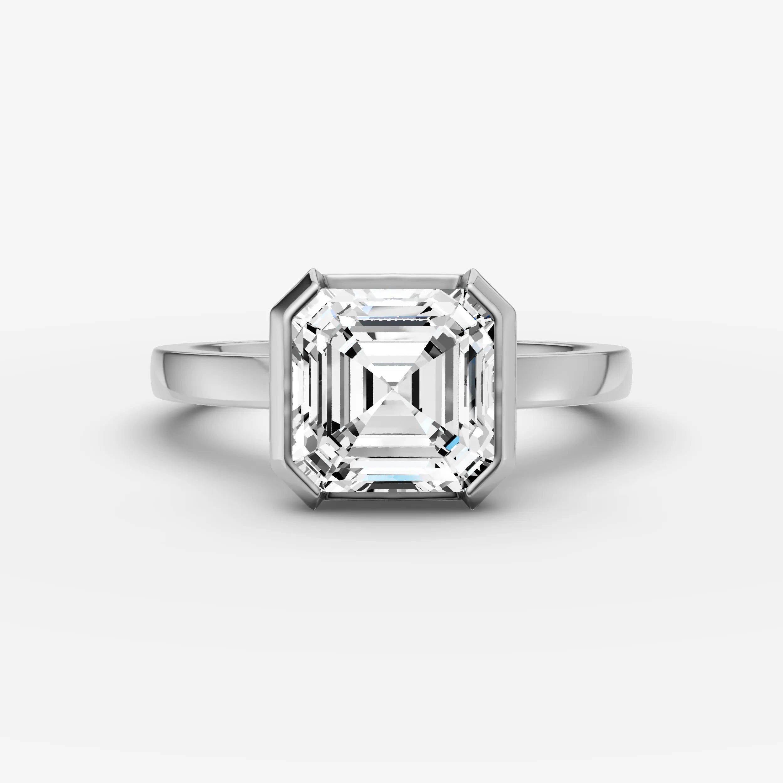 Half Bezel - Asscher