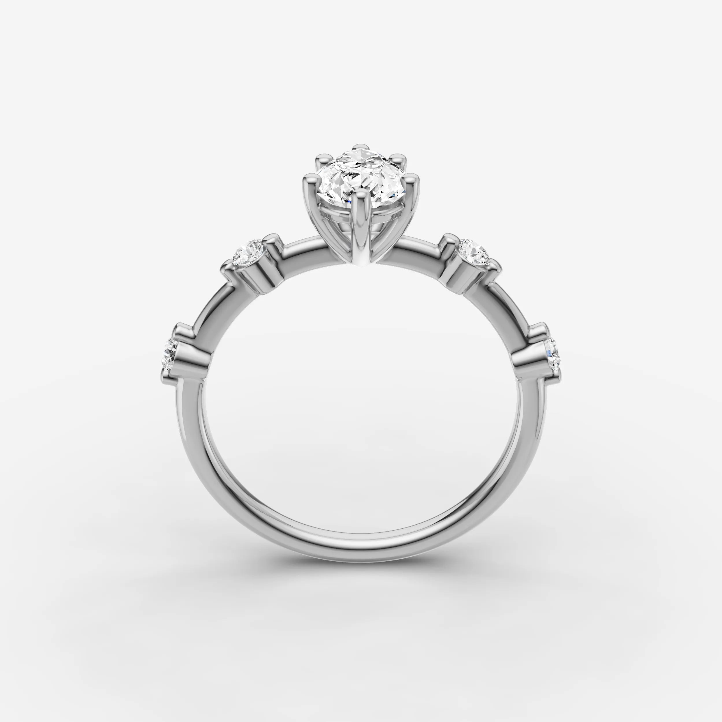 Dainty Pave - Pear