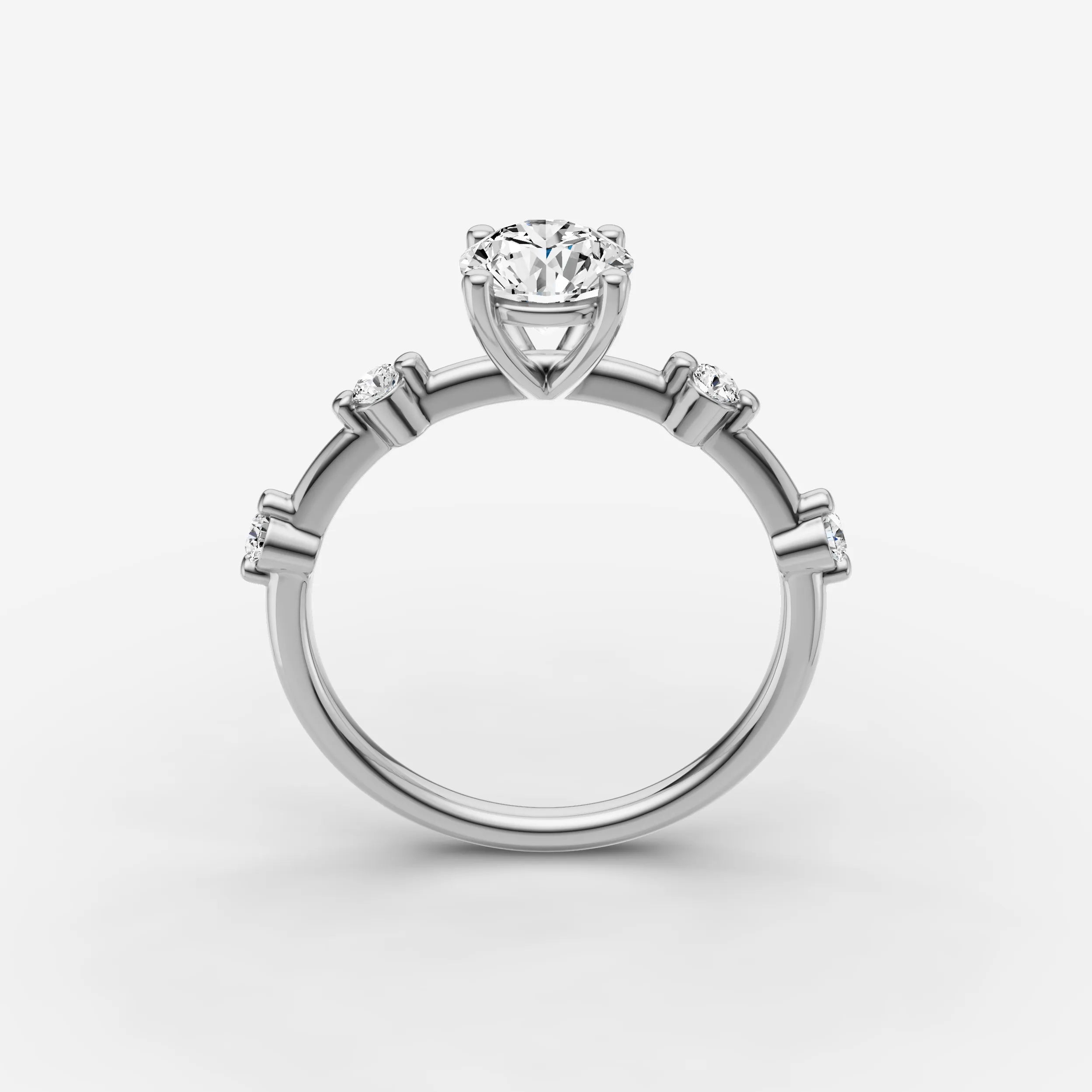 Dainty Pave - Round