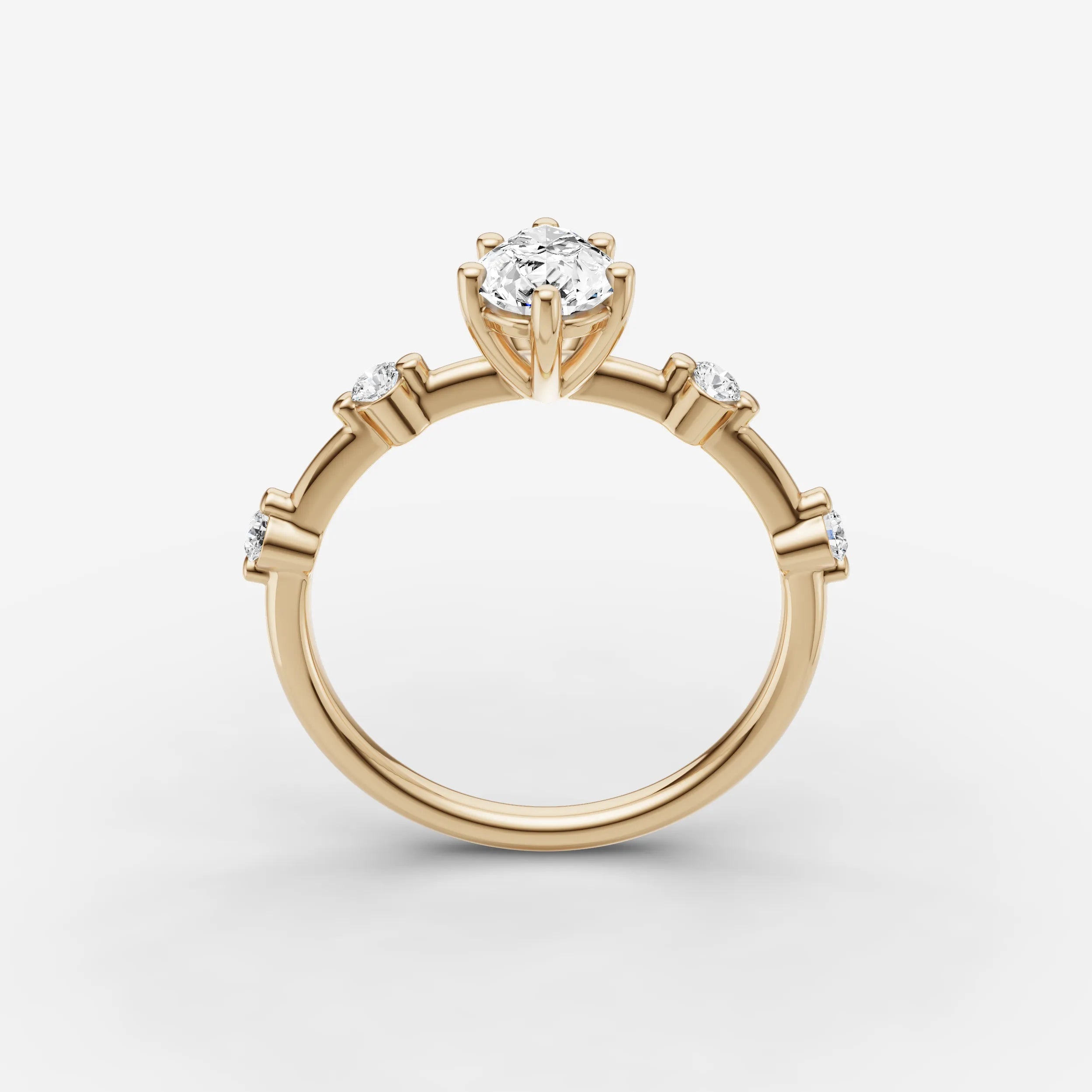 Dainty Pave - Pear