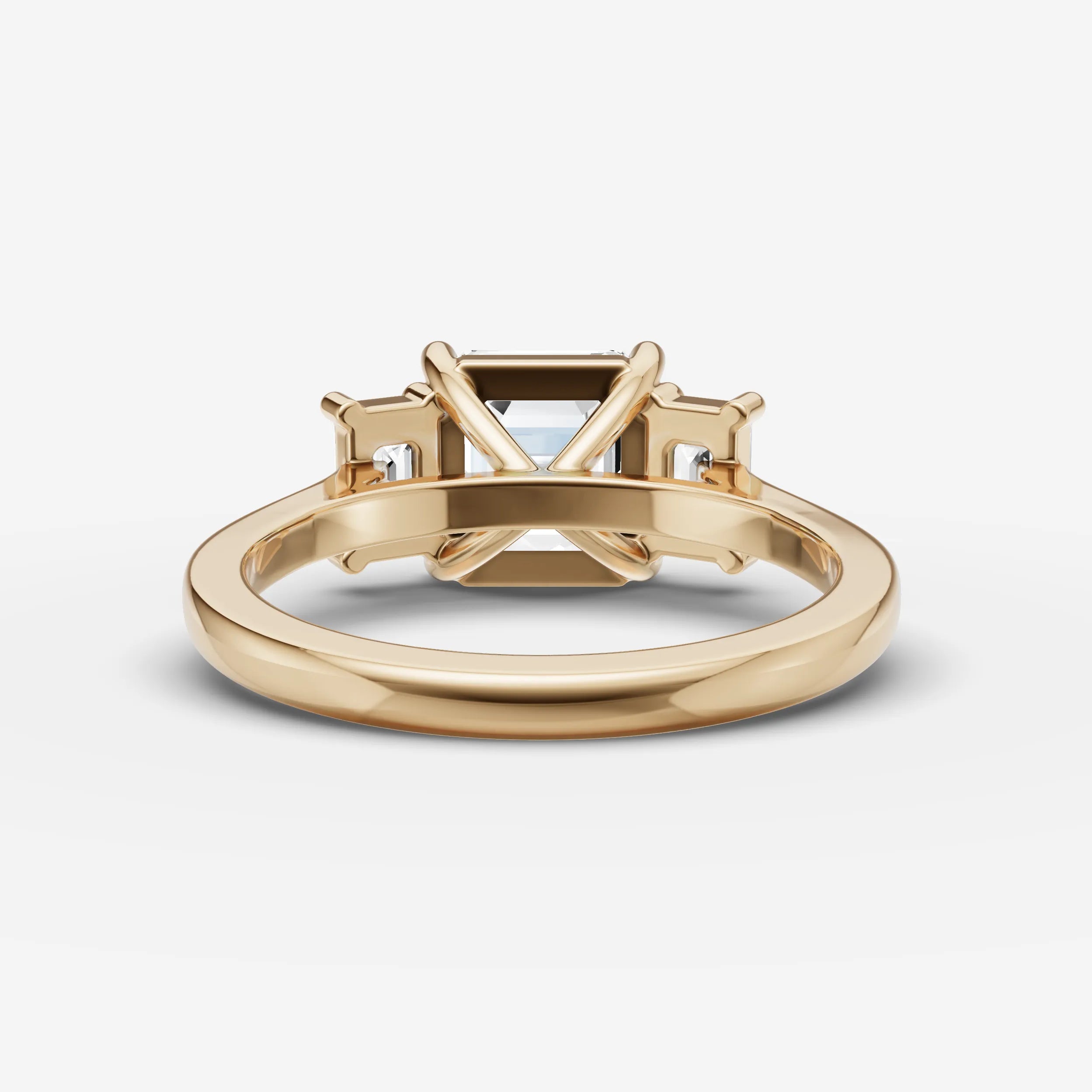 Three Stone - Asscher