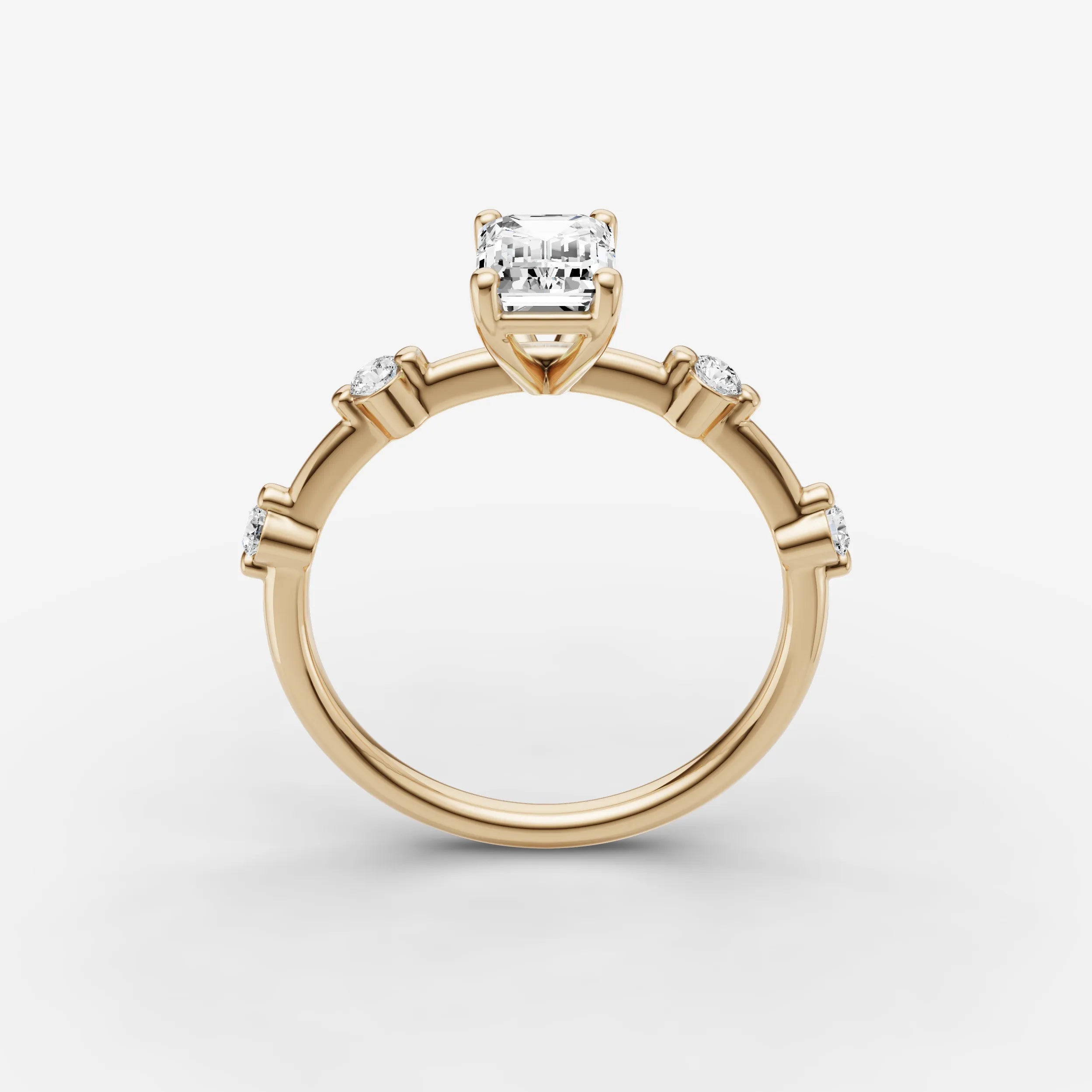 Dainty Pave - Emerald