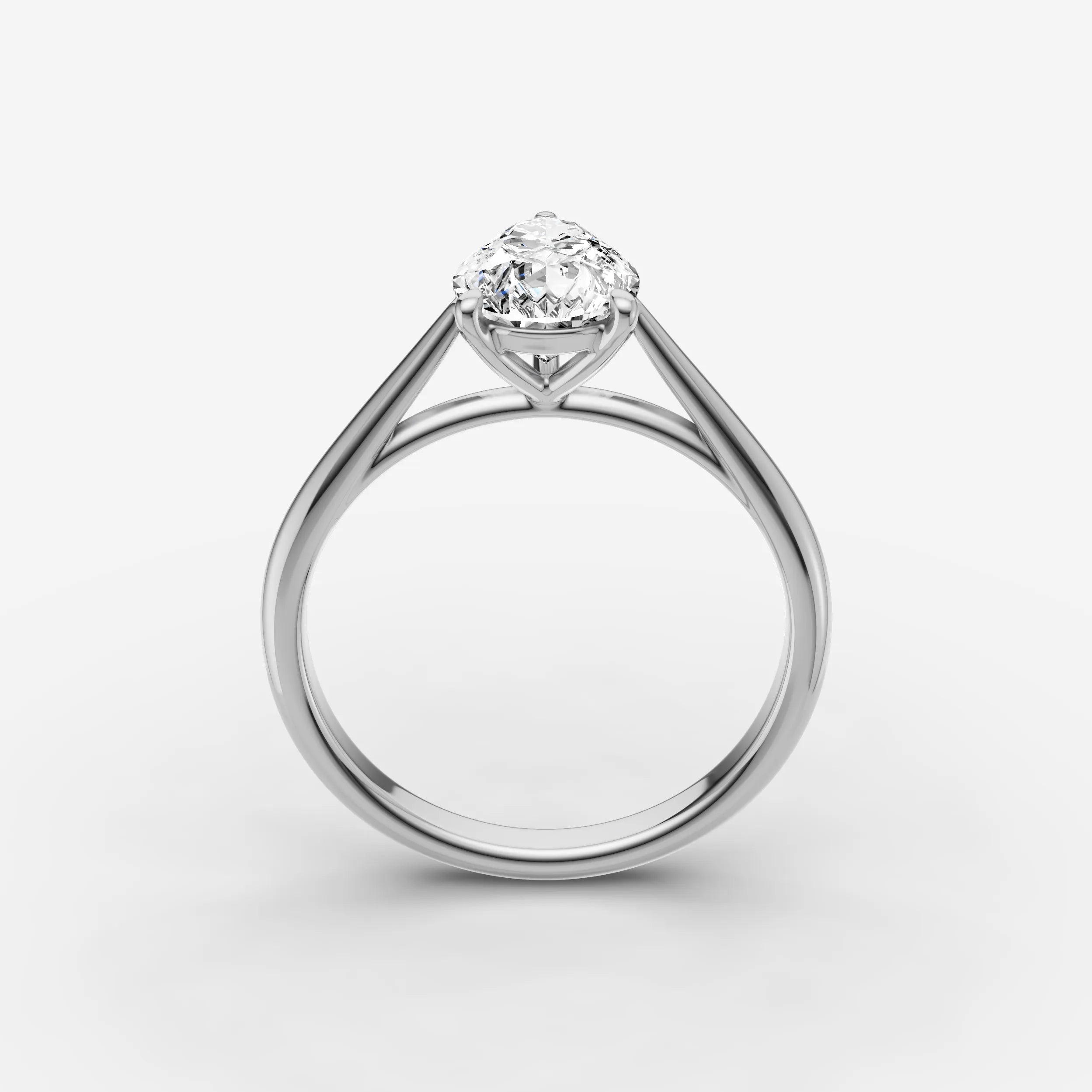 Solitaire Cathedral - Pear