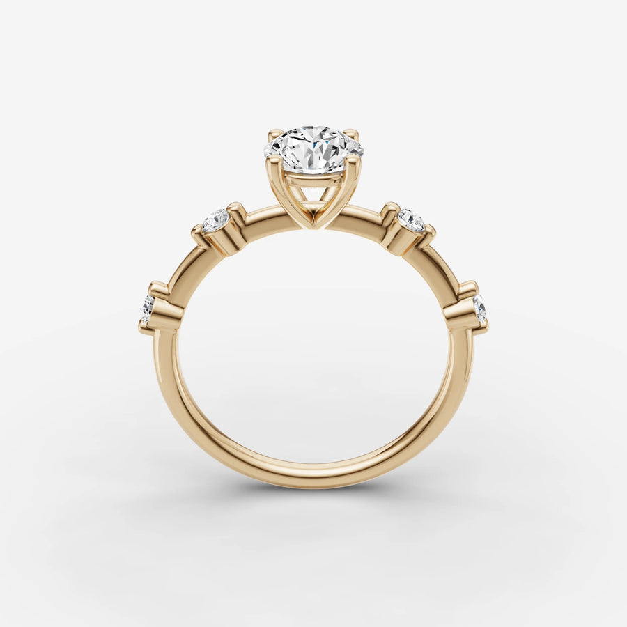 Dainty Pave - Round
