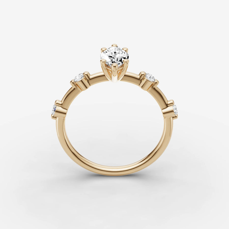 Dainty Pave - Marquise