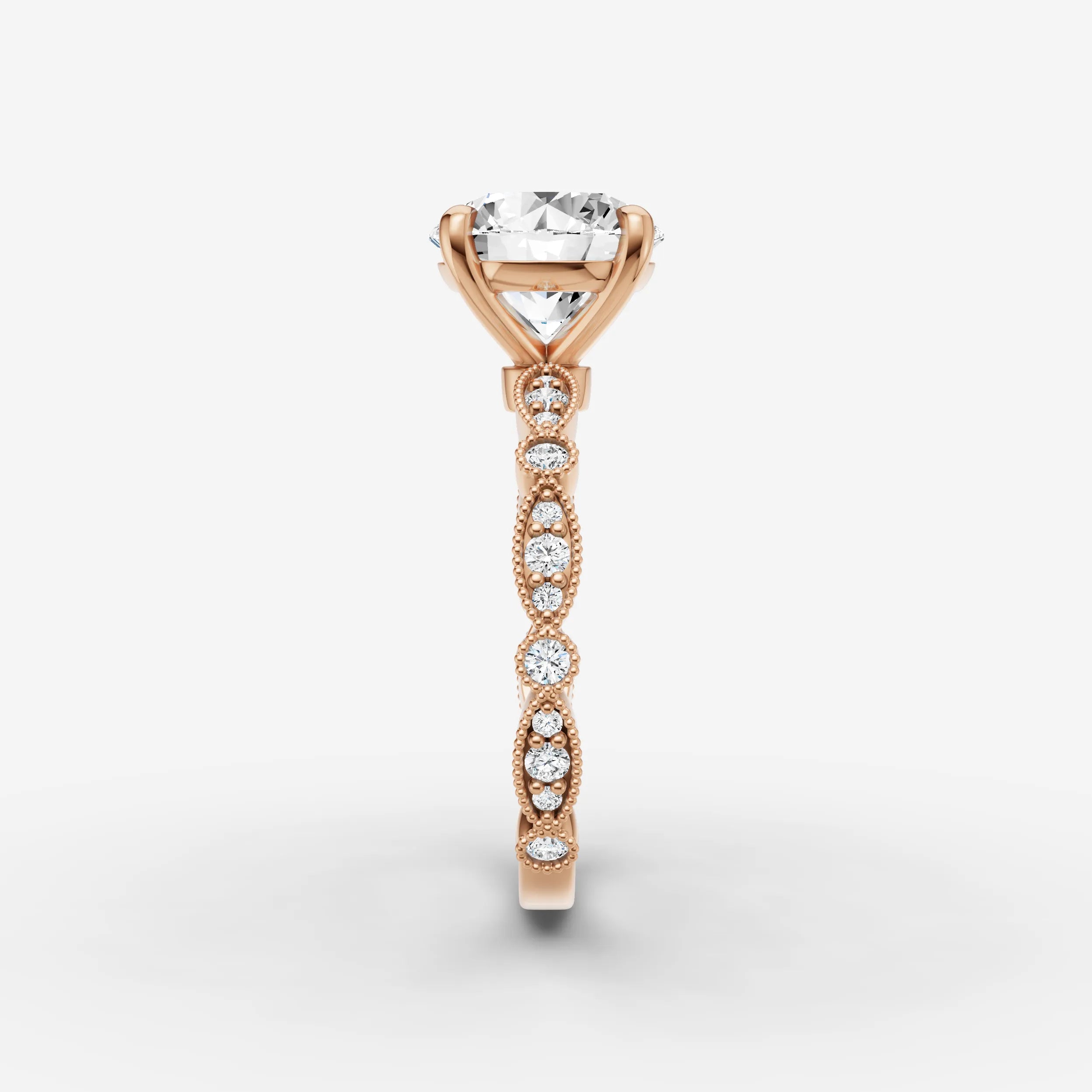 Vintage Pave - Round