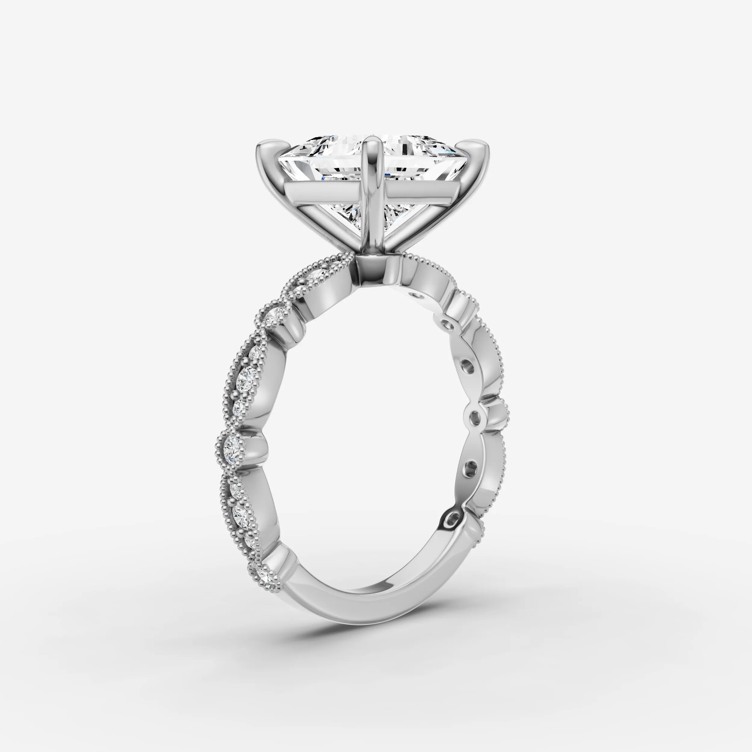 Vintage Pave - Princess