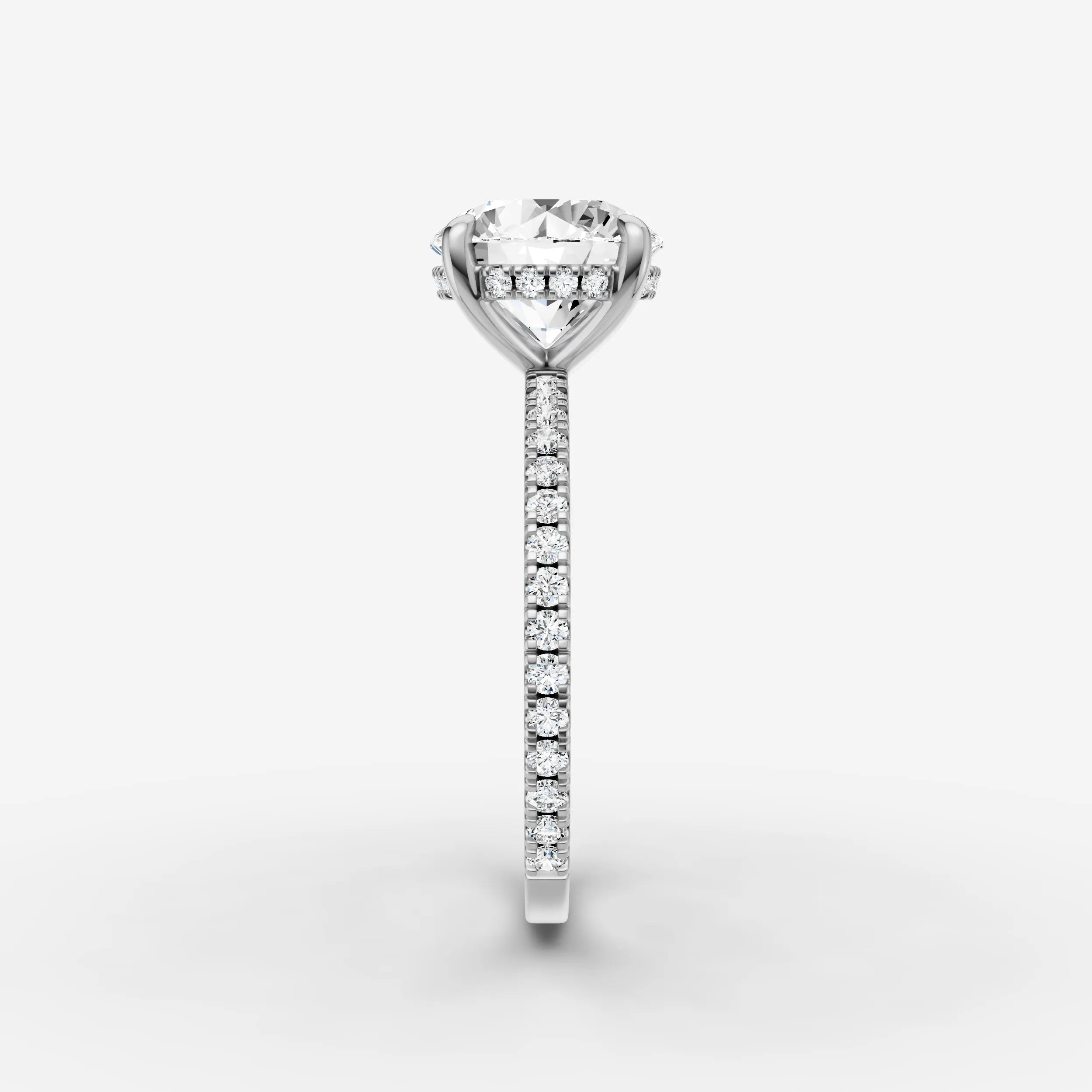 Hidden Halo & Pave - Round