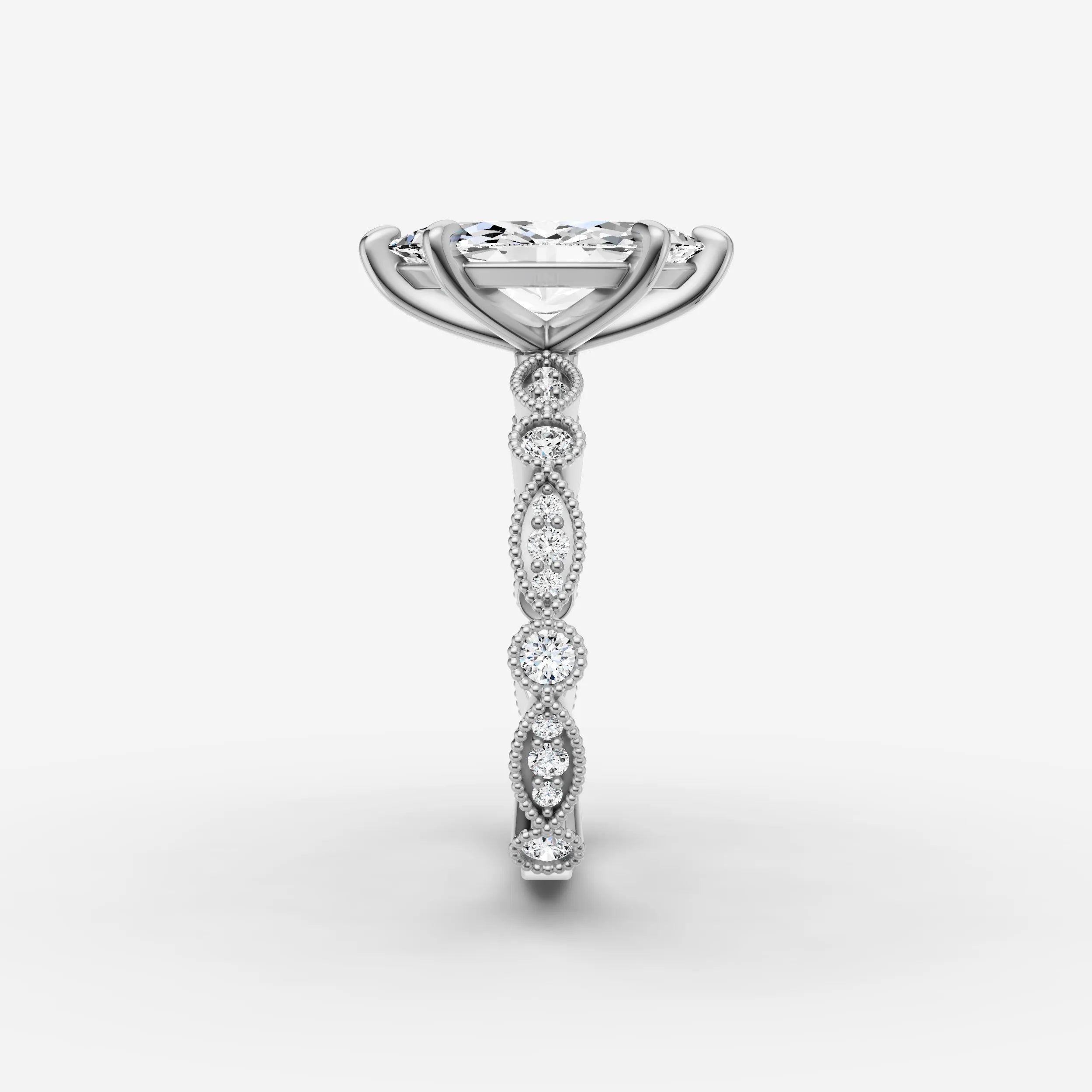 Vintage Pave - Marquise