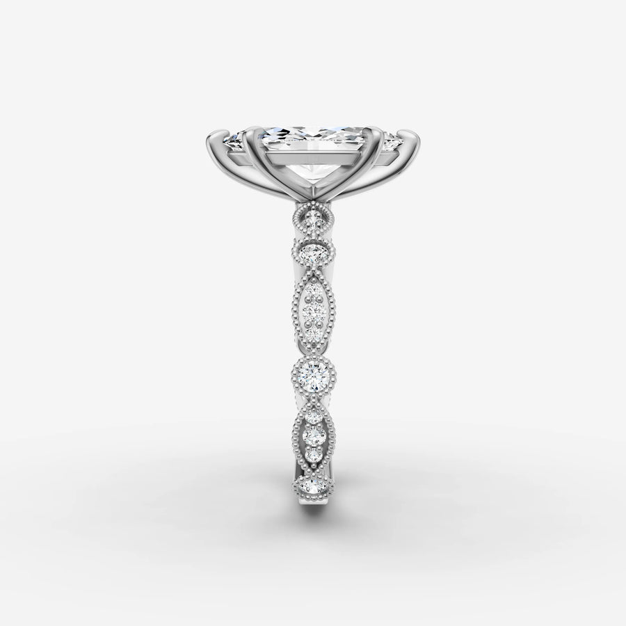 Vintage Pave - Marquise