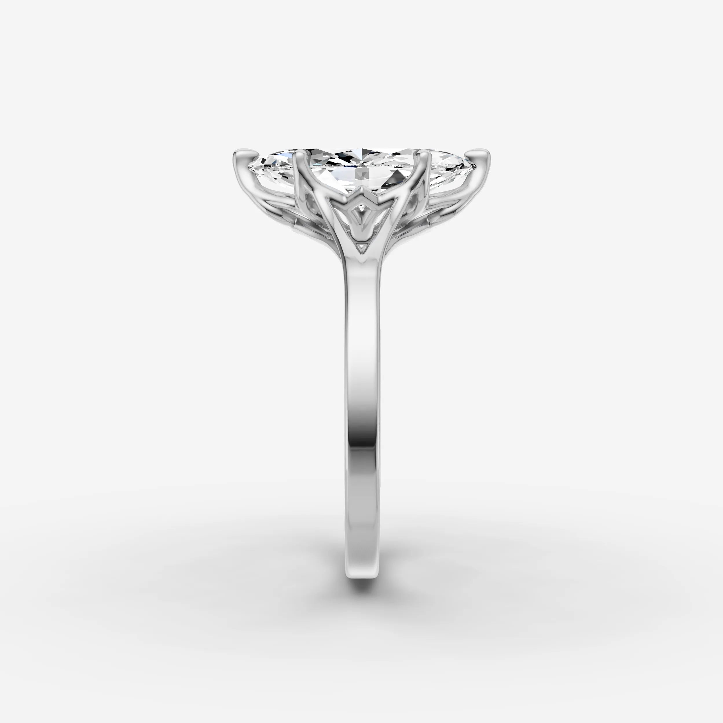 Split Shank - Marquise