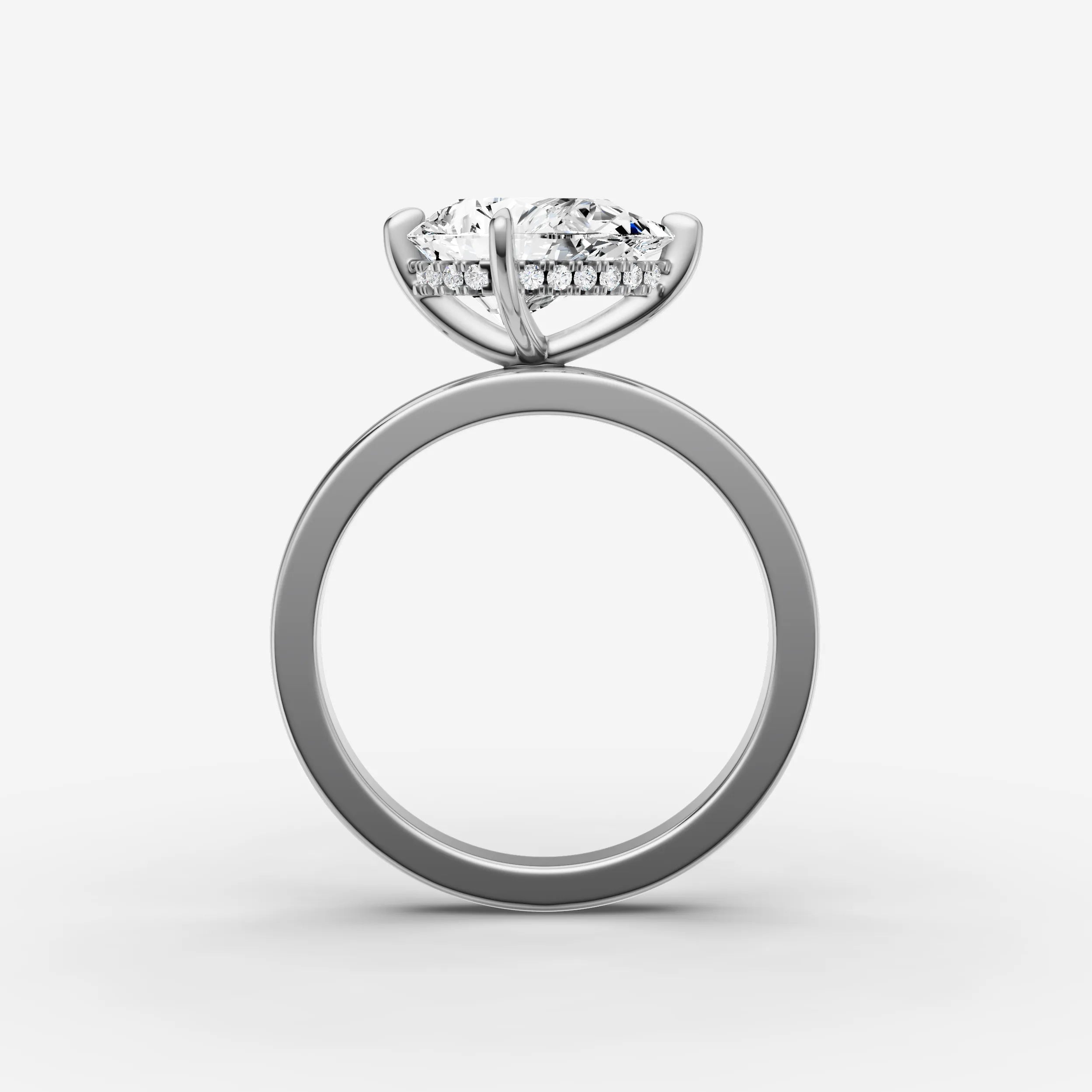 East West Solitaire - Pear