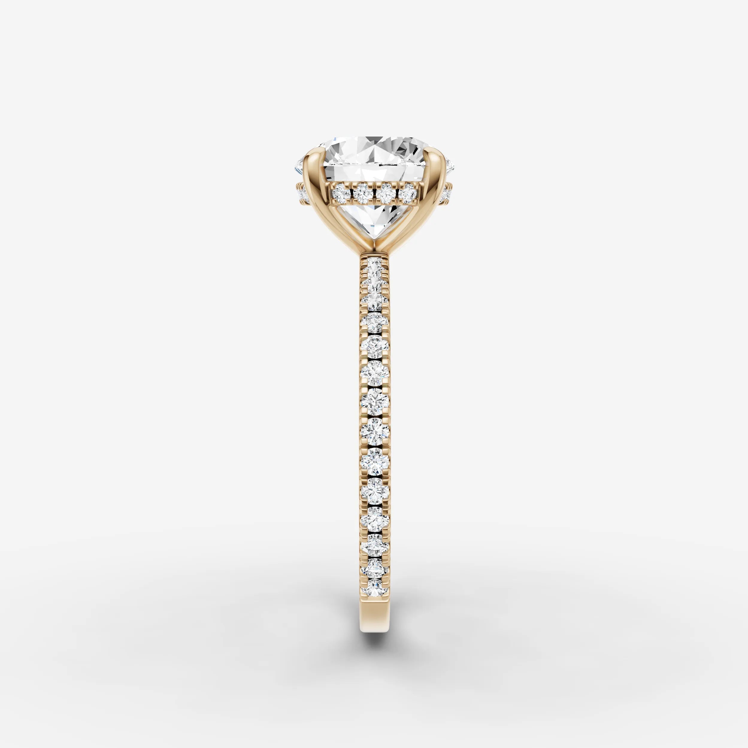 Hidden Halo & Pave - Round