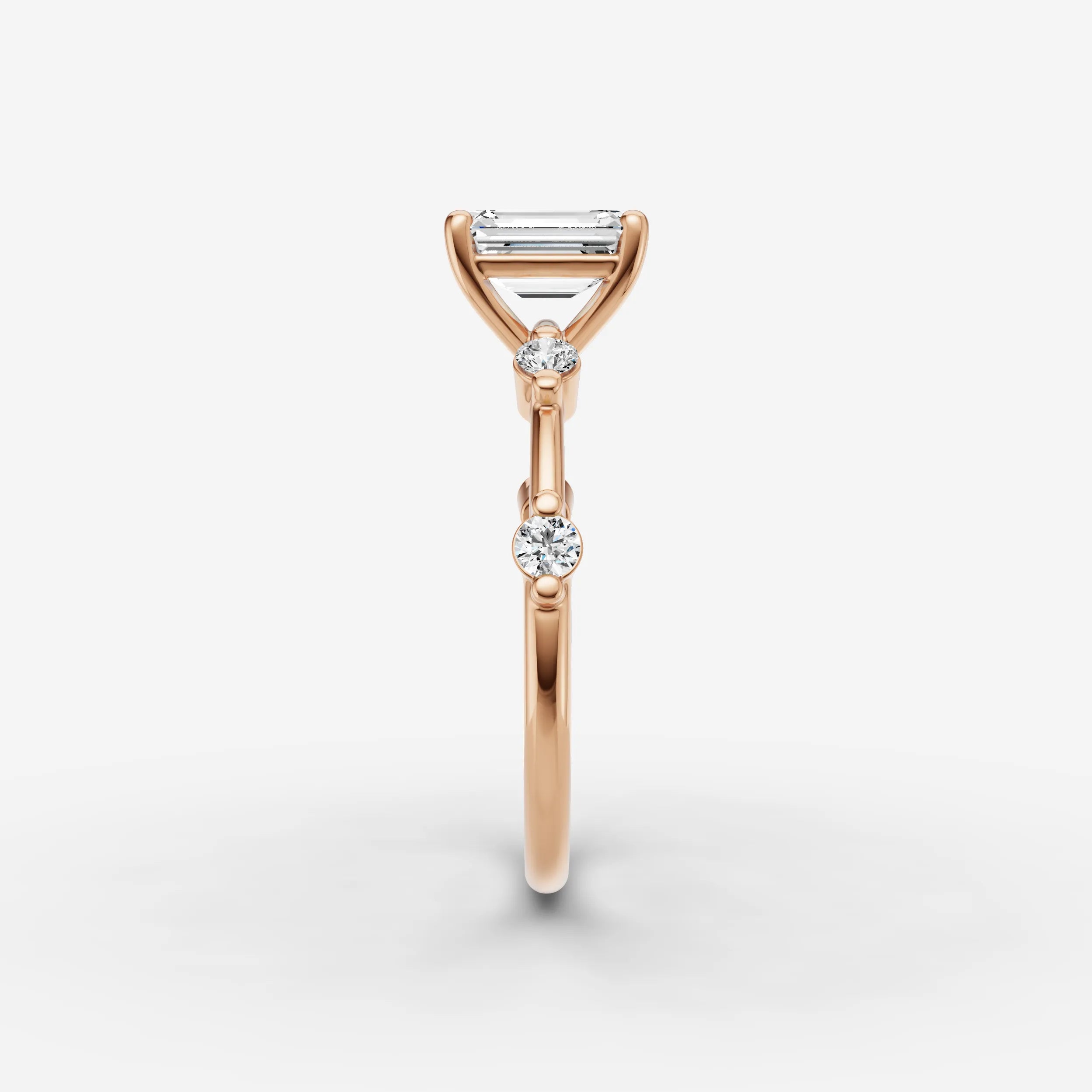 Dainty Pave - Emerald