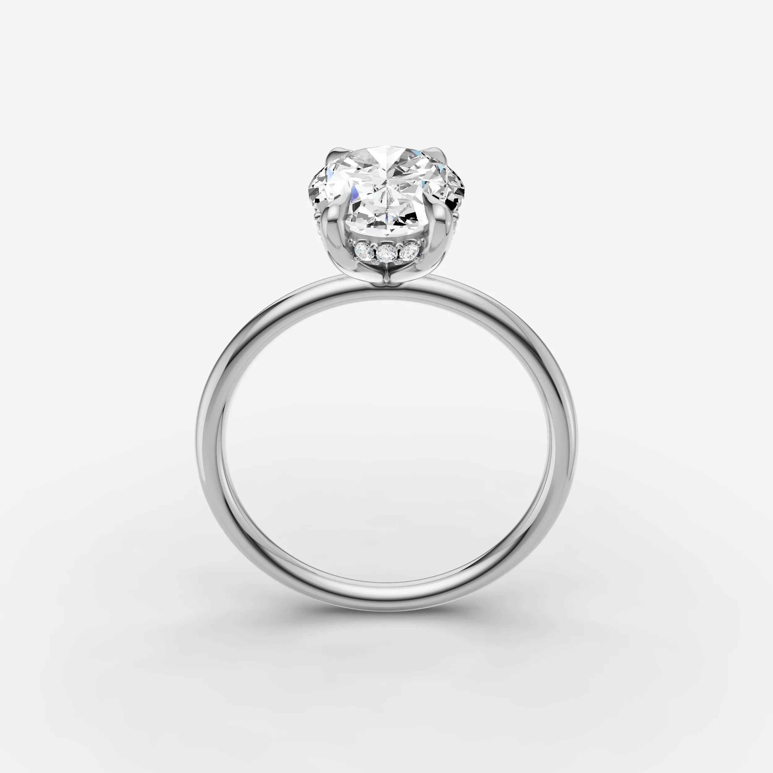 Hidden Halo - Oval