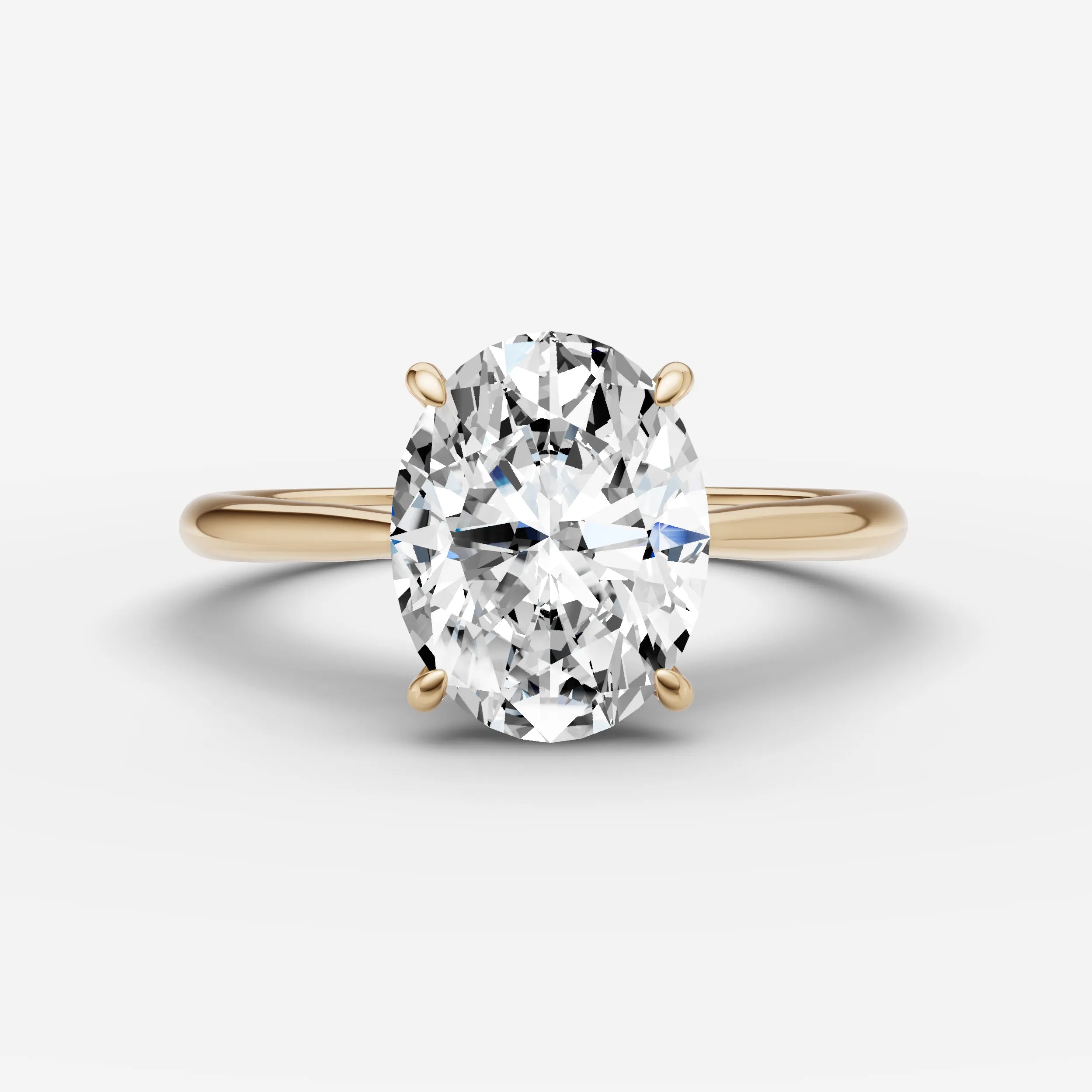 Solitaire Cathedral - Oval
