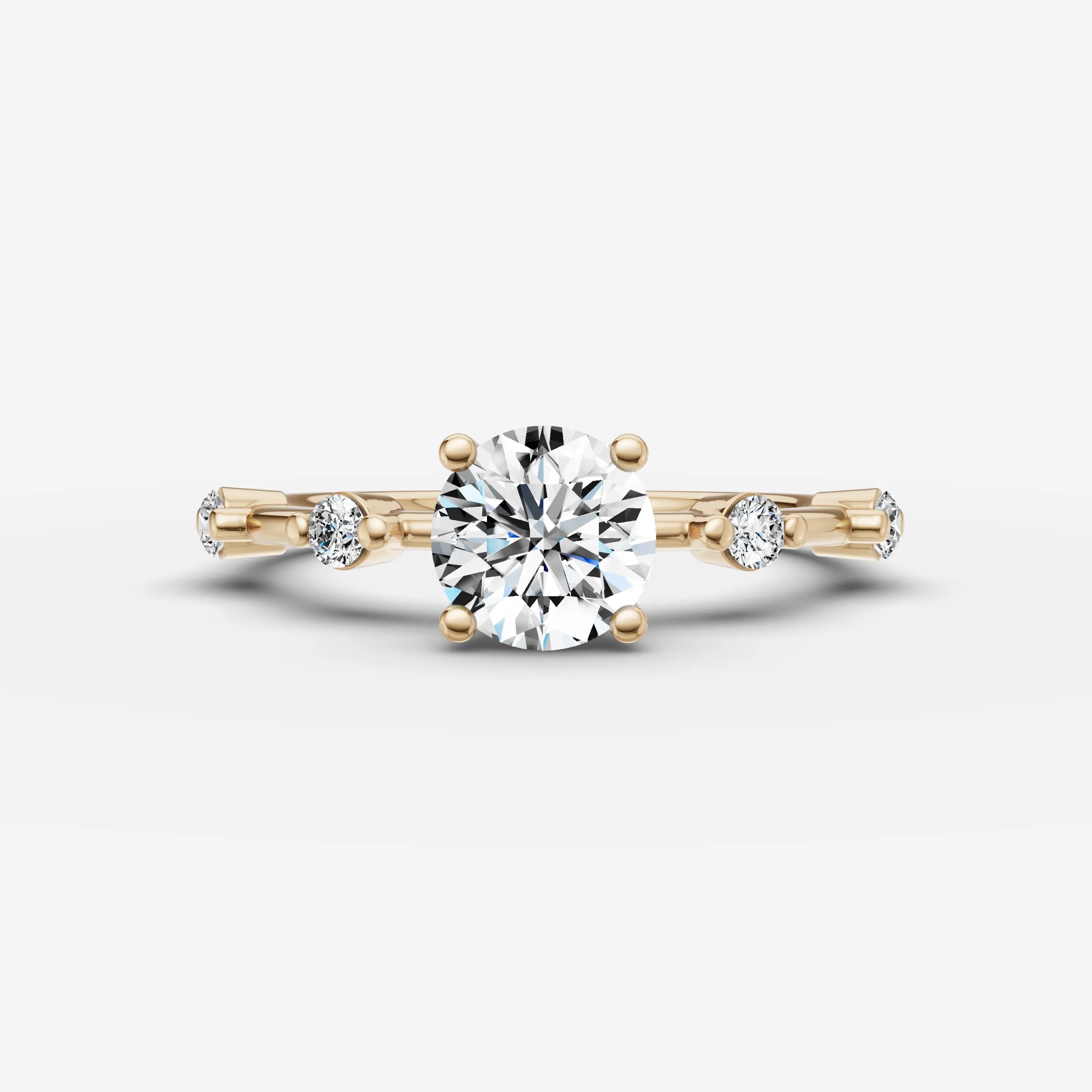 Dainty Pave - Round