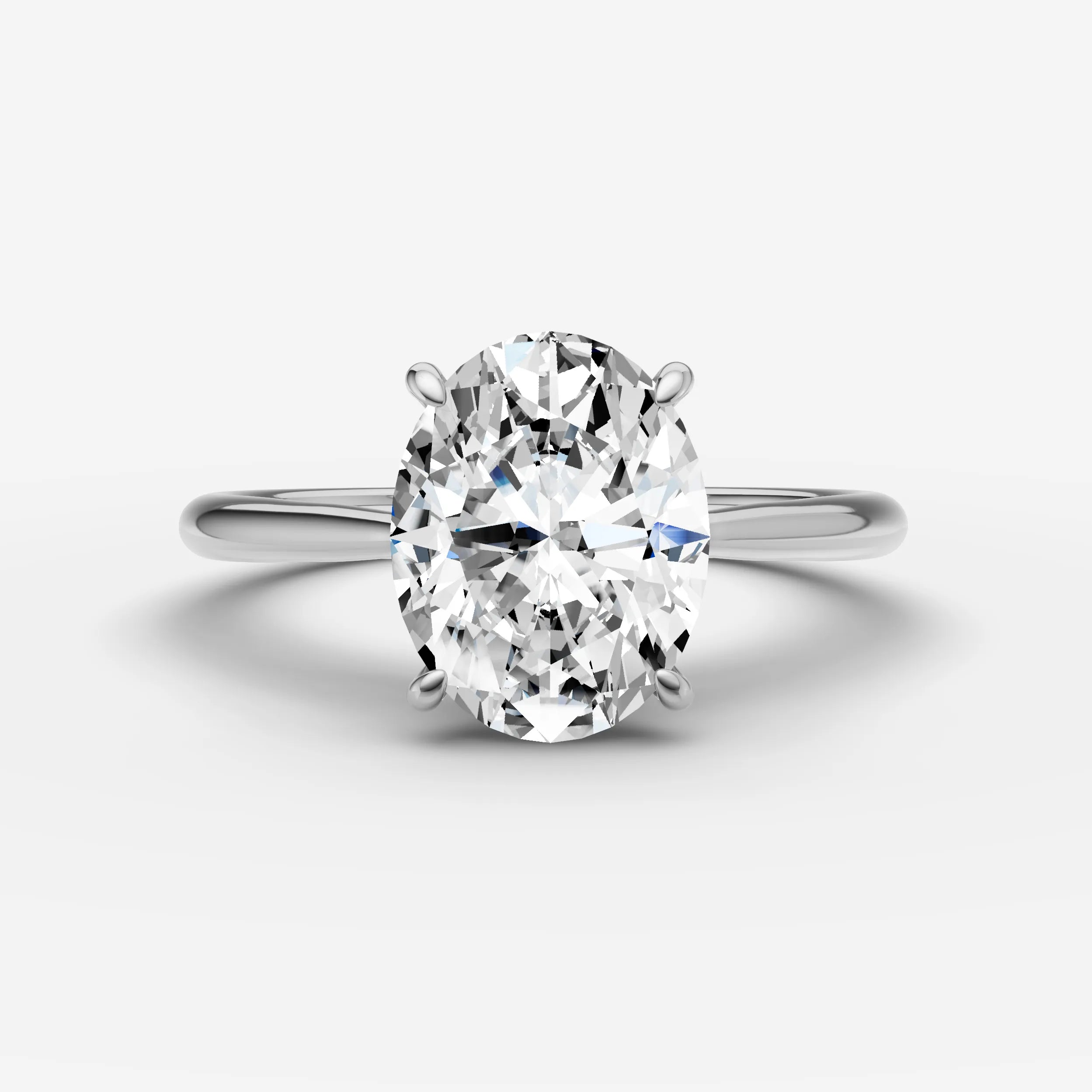 Solitaire Cathedral - Oval