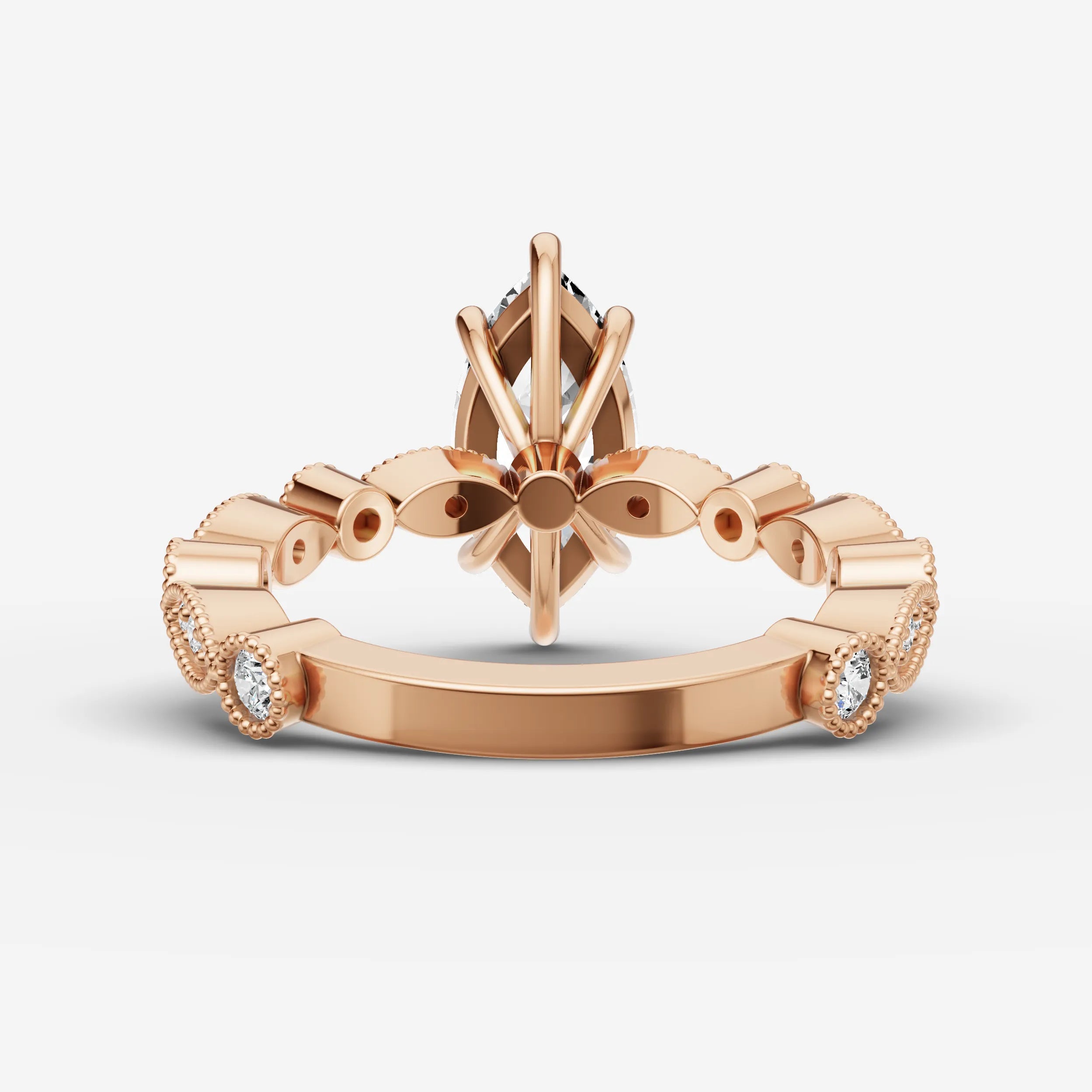 Vintage Pave - Marquise