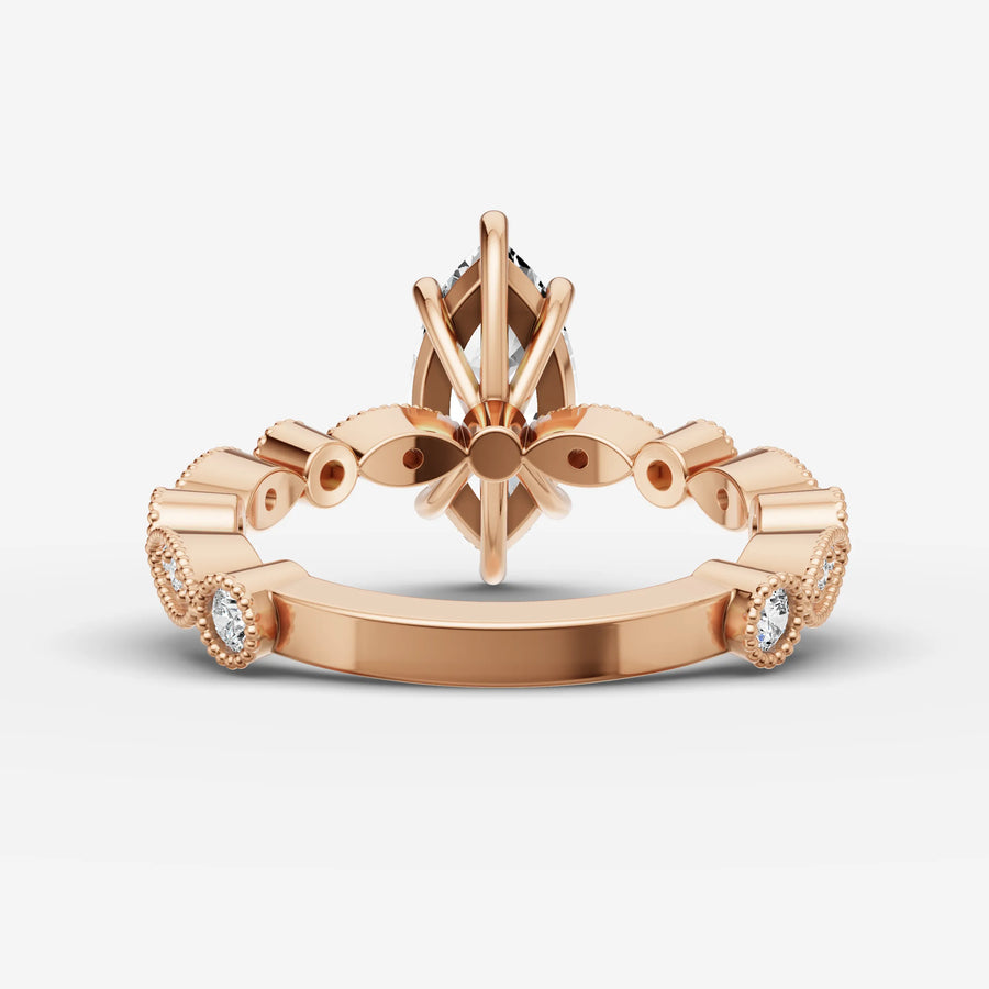 Vintage Pave - Marquise