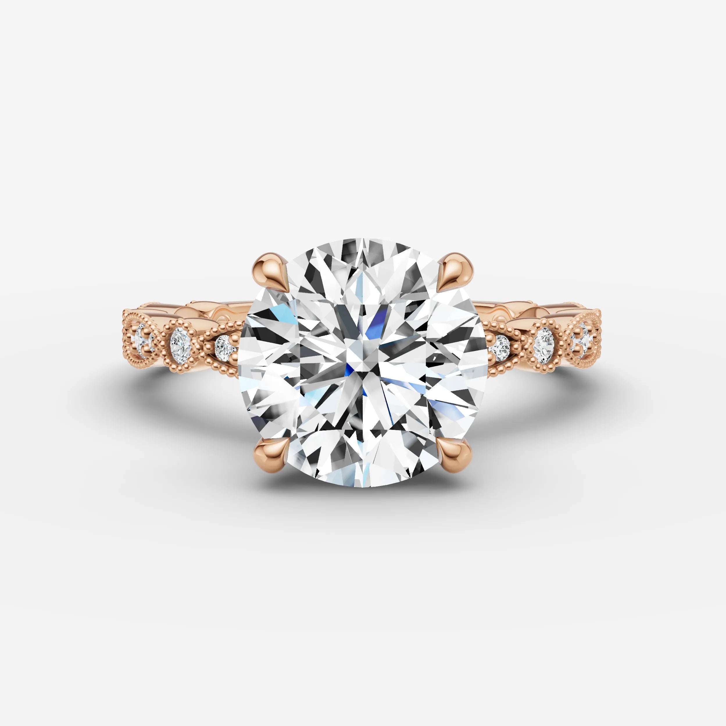 Vintage Pave - Round