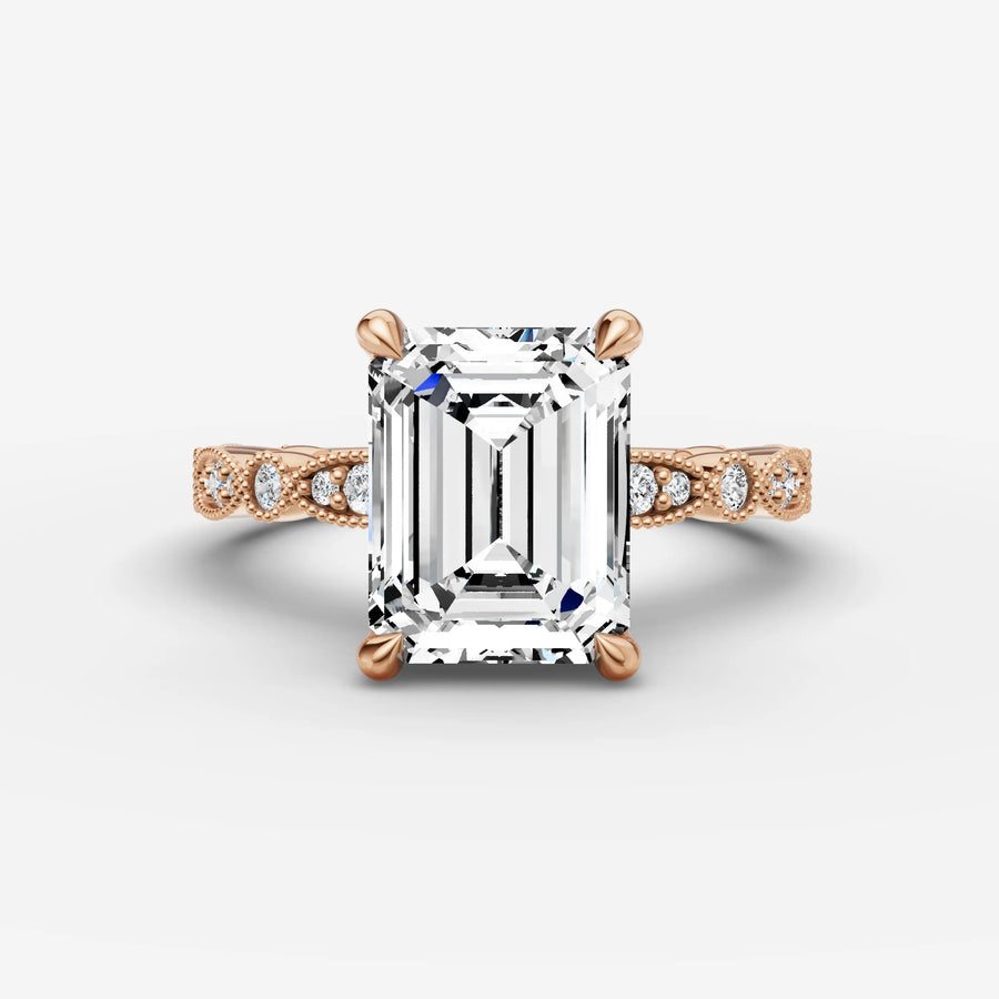Vintage Pave - Emerald