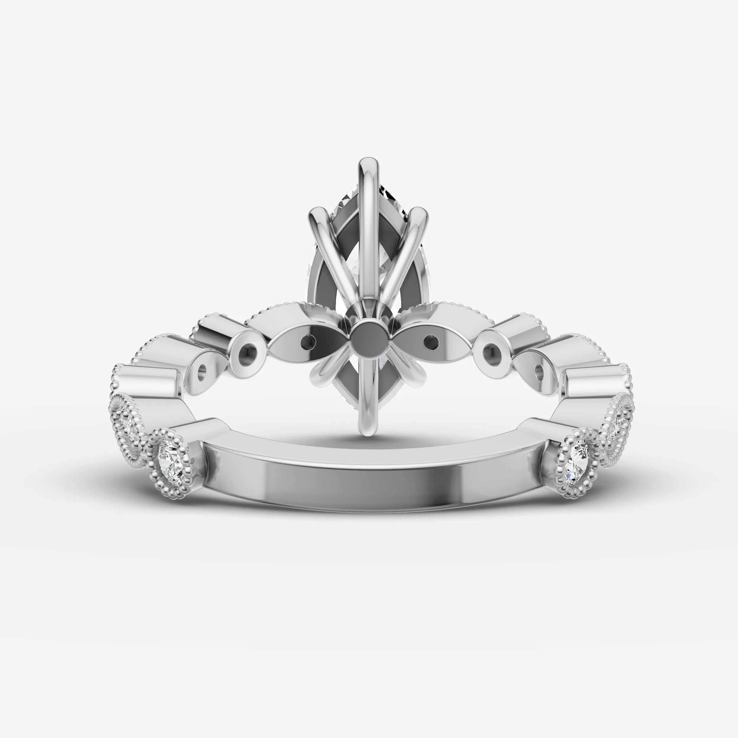 Vintage Pave - Marquise