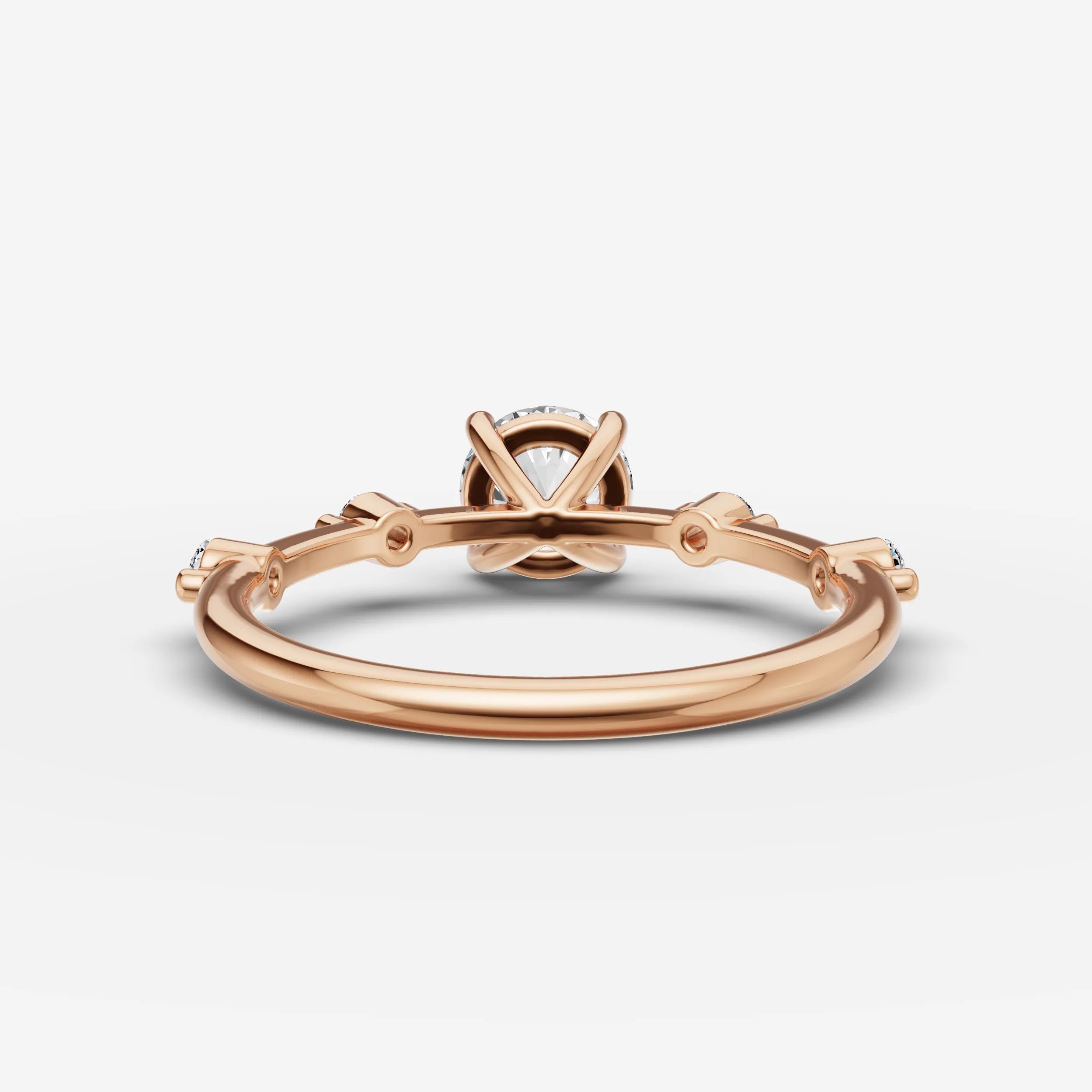 Dainty Pave - Round