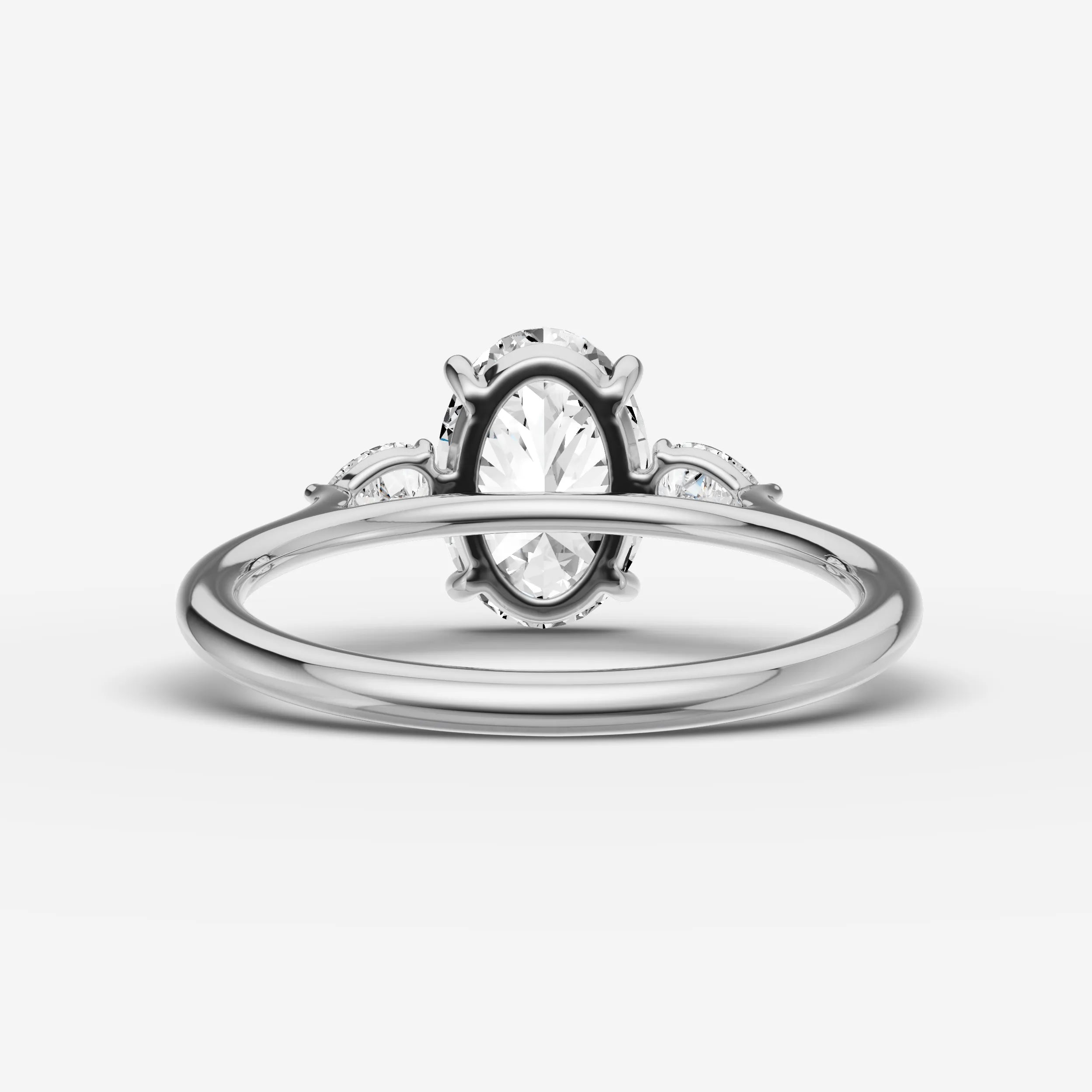 Three Stone - Oval