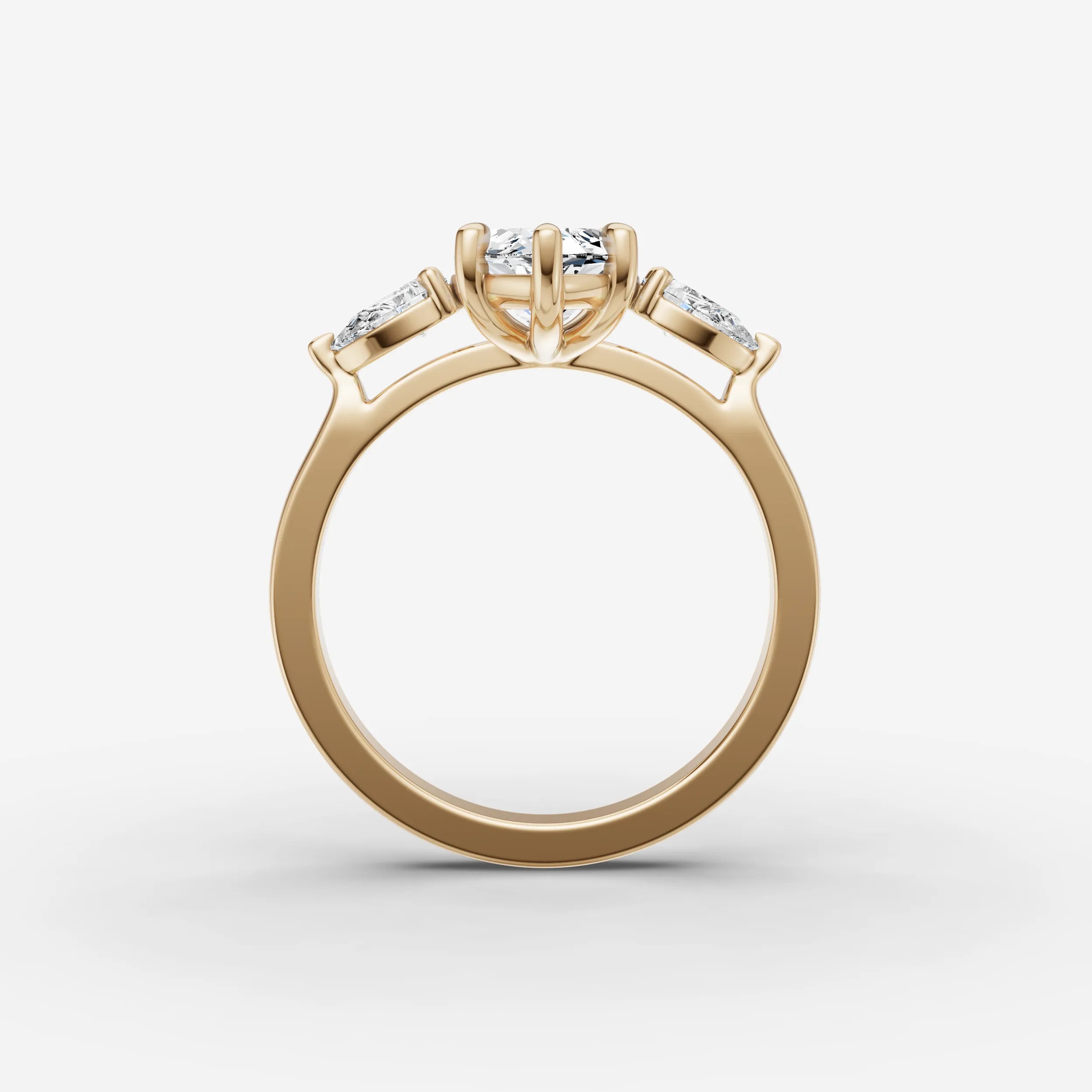 Three stone - Marquise