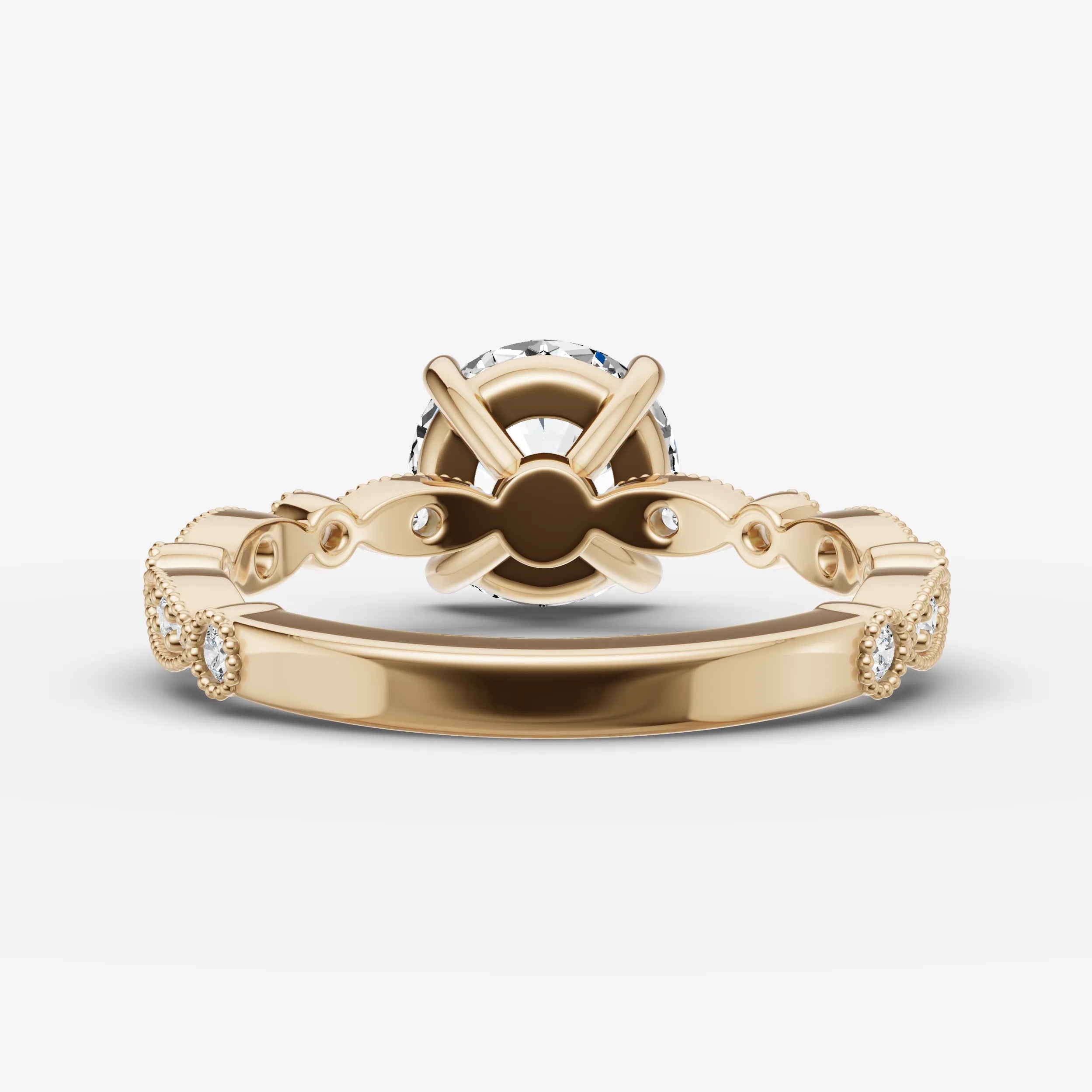 Vintage Pave - Round