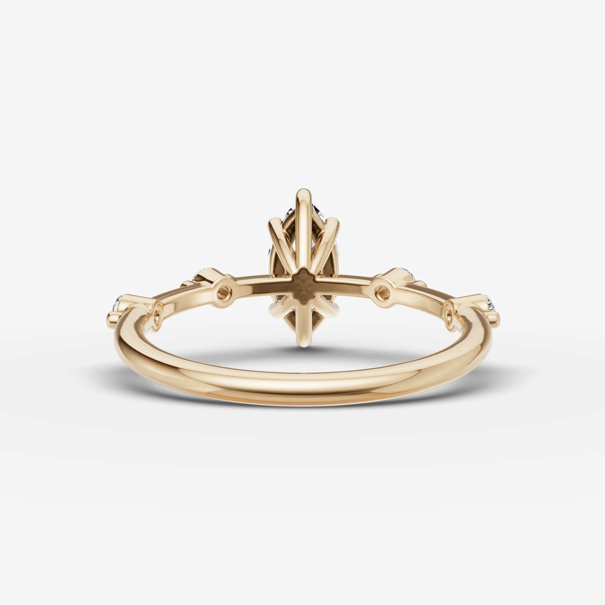 Dainty Pave - Marquise
